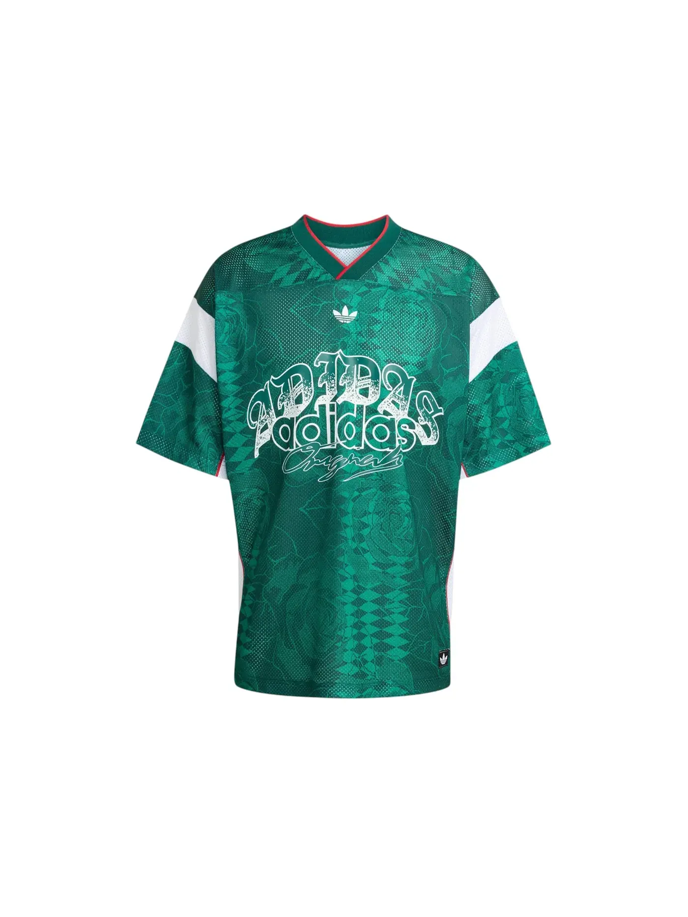 Мужская футбольная джерси с коротким рукавом Jersey Adidas — изображение 1 из 1, зеленый
