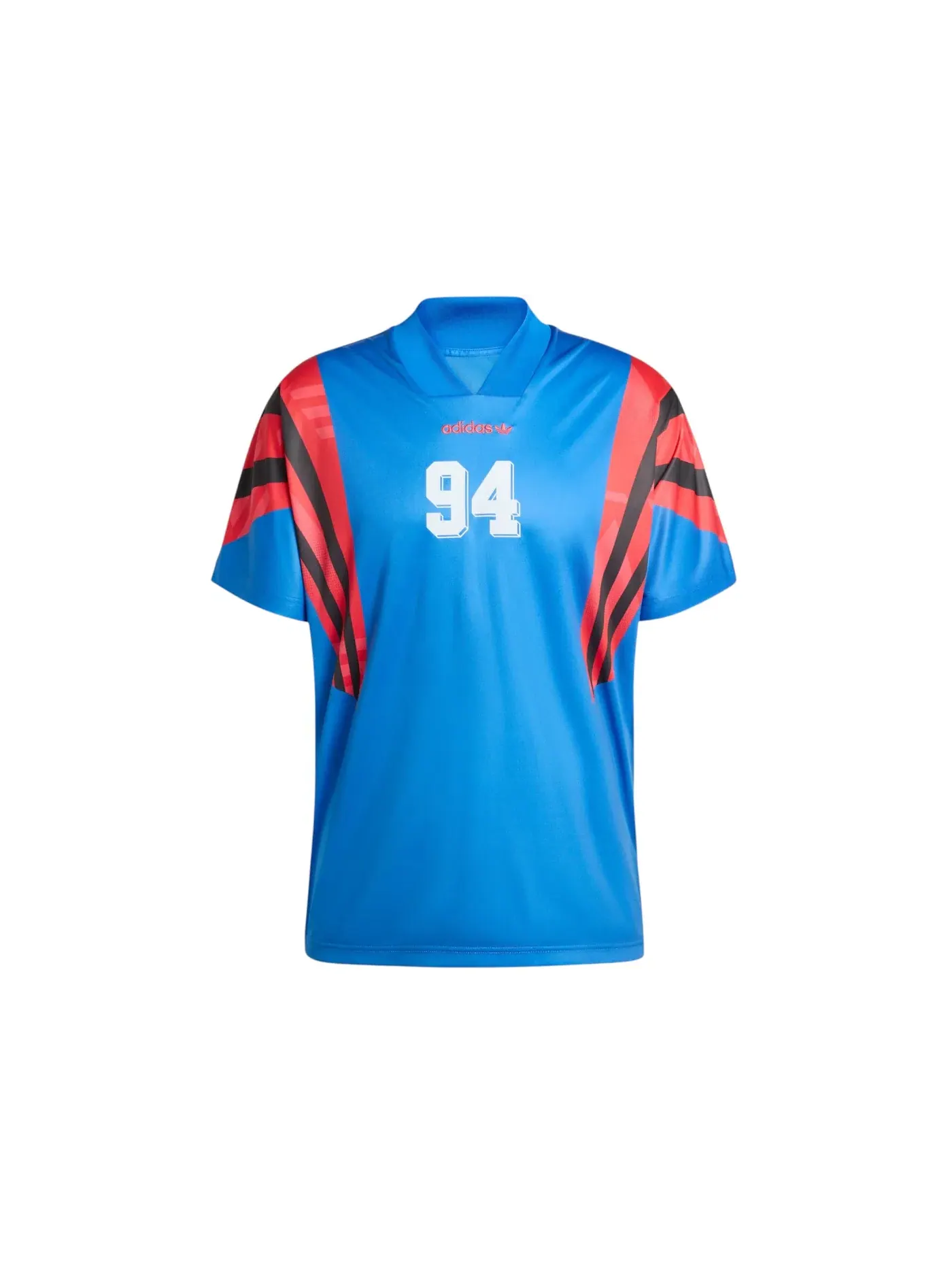 Мужская футболка-джерси с принтом Santiago AOP Infill Jersey Adidas — изображение 1 из 1, синий