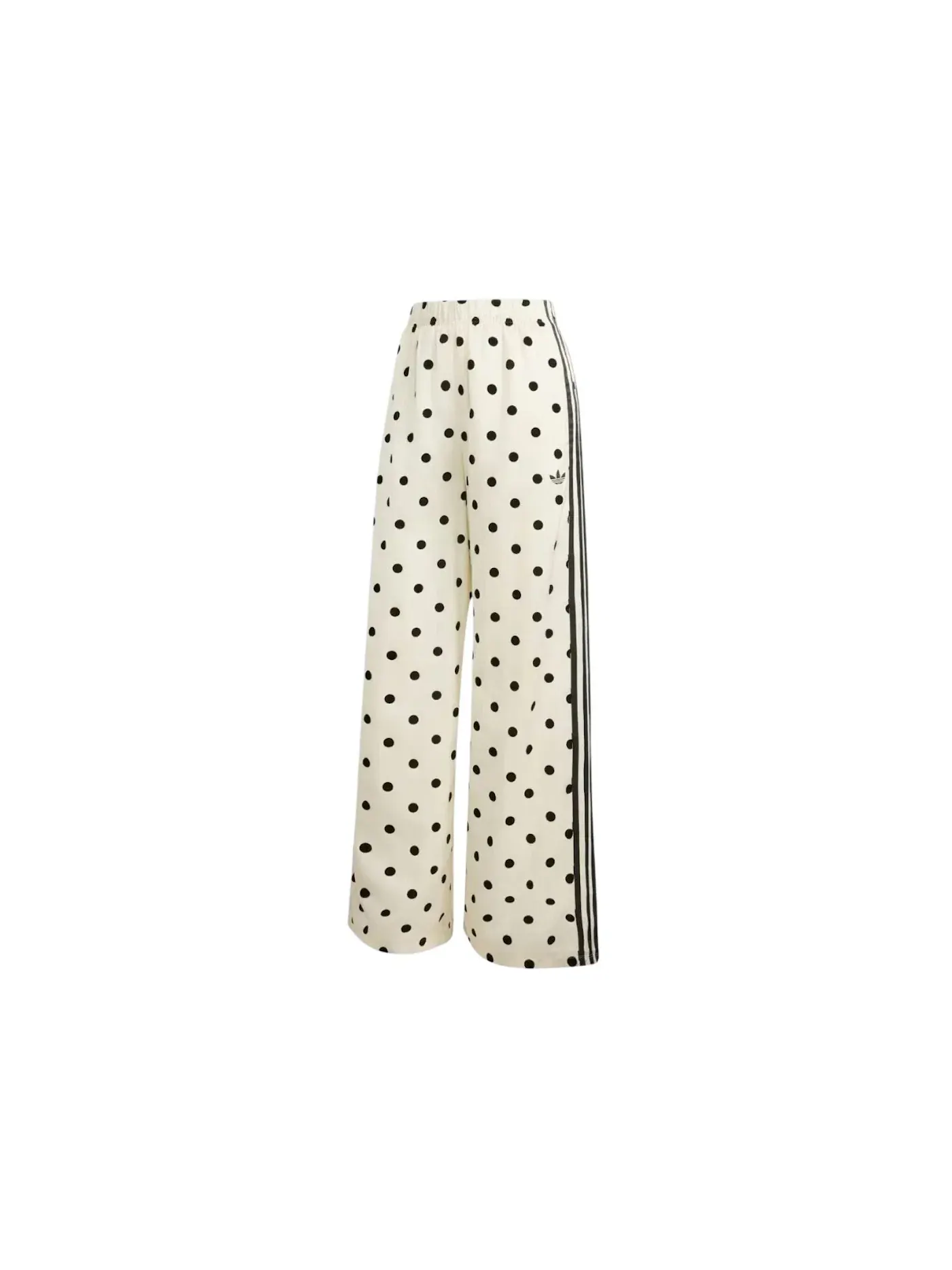 Женские широкие брюки из сатина в горошек Pants (Asia Sizing) Adidas — изображение 1 из 1, белый