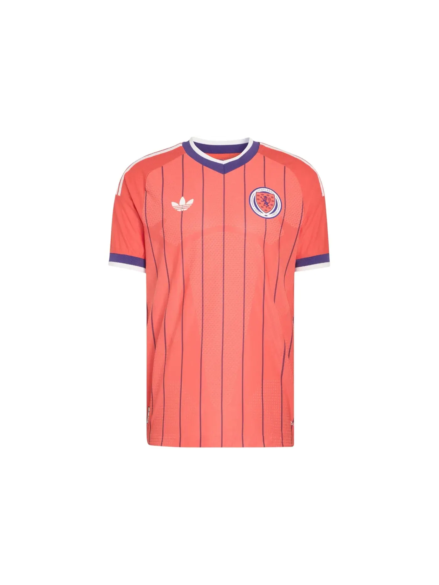 Мужская футбольная джерси с длинным рукавом Jersey Adidas, Trace Scarlet — изображение 1 из 2