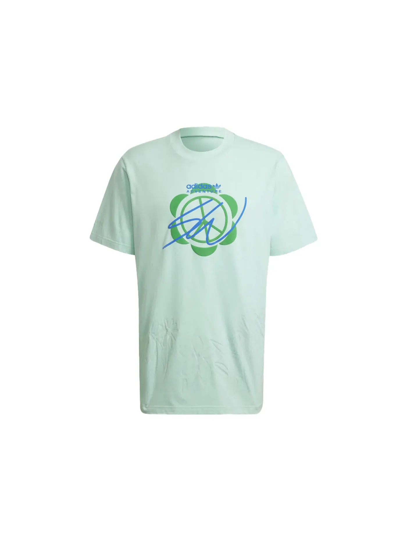Мужская футболка с принтом Adidas Sean Wotherspoon Superturf Reversible Tee — изображение 1 из 1, прозрачный
