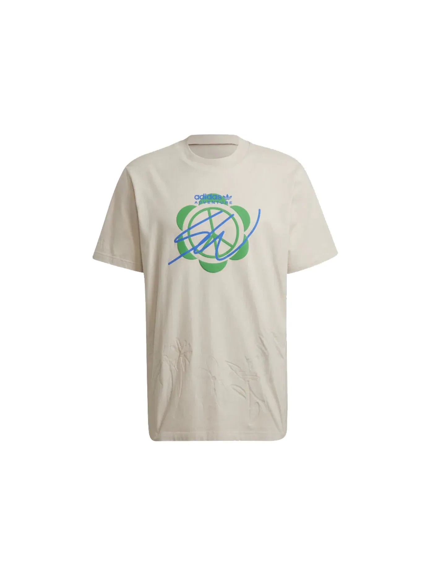 Мужская футболка с принтом Adidas Sean Wotherspoon Superturf Reversible Tee, Bliss — изображение 1 из 1