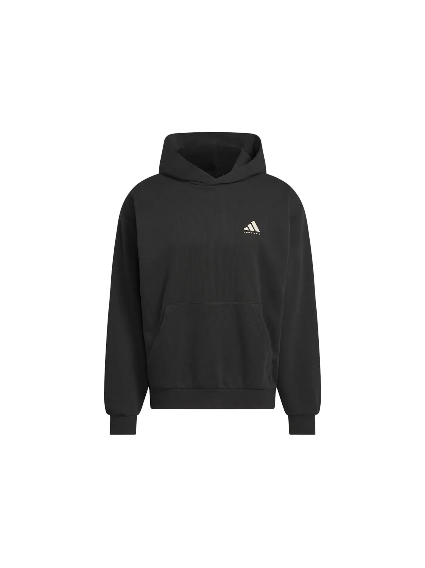 Мужская худи с флисовой подкладкой Adidas — изображение 1 из 1, черный бежевый