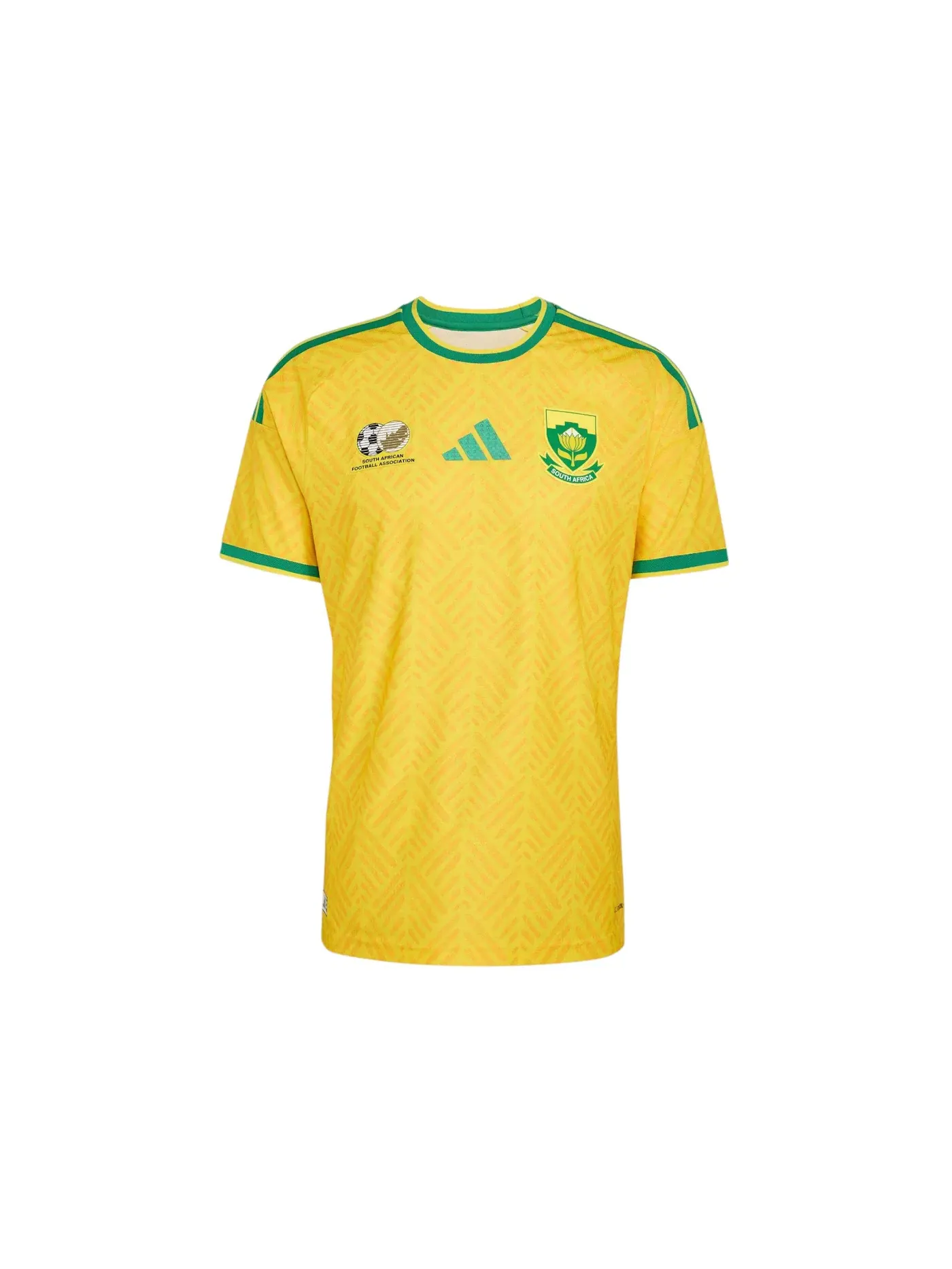 Мужская футбольная джерси с коротким рукавом Jersey Adidas — изображение 1 из 1, желтый