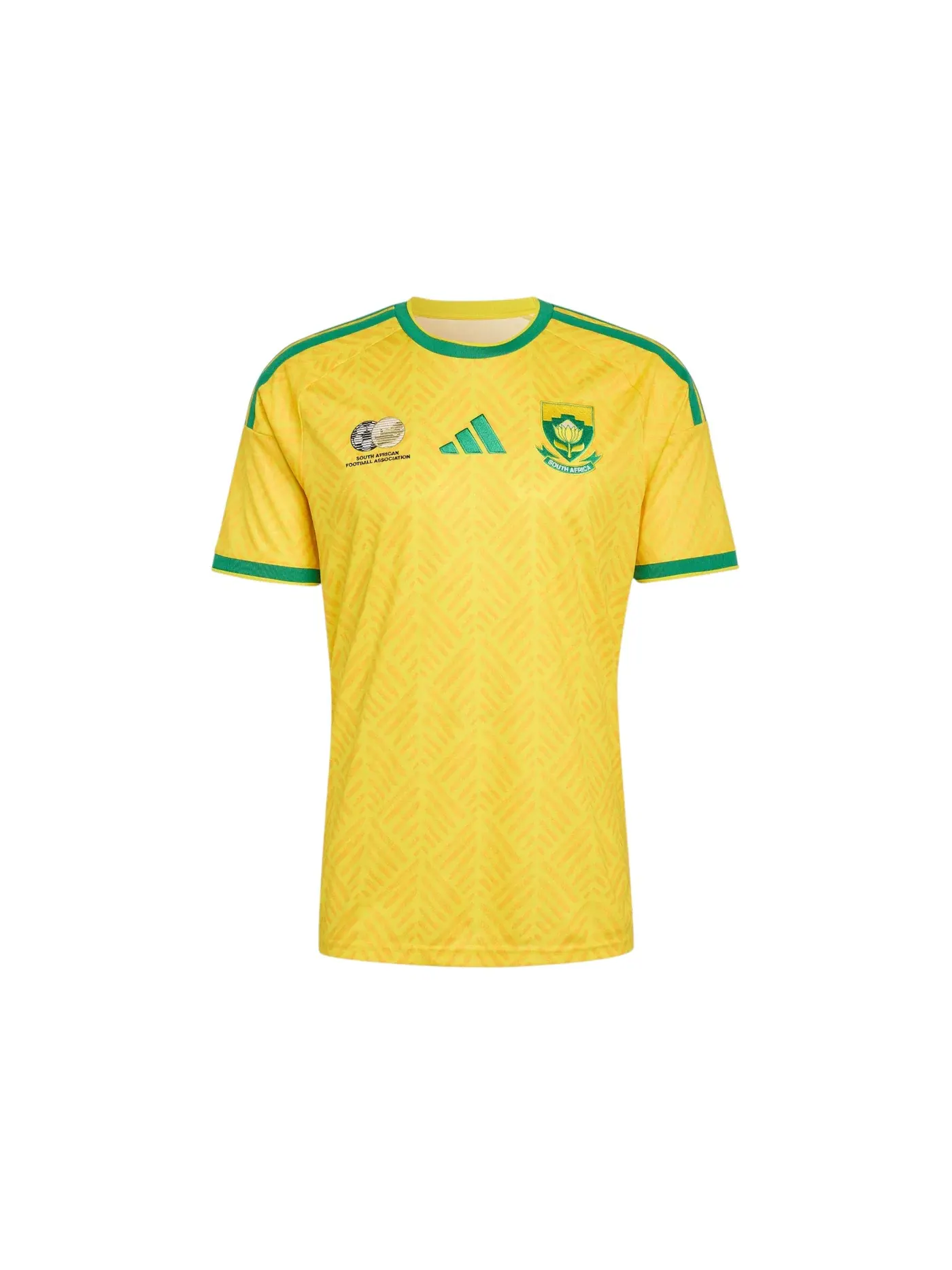 Мужская футбольная джерси с коротким рукавом Jersey Adidas — изображение 1 из 1, желтый