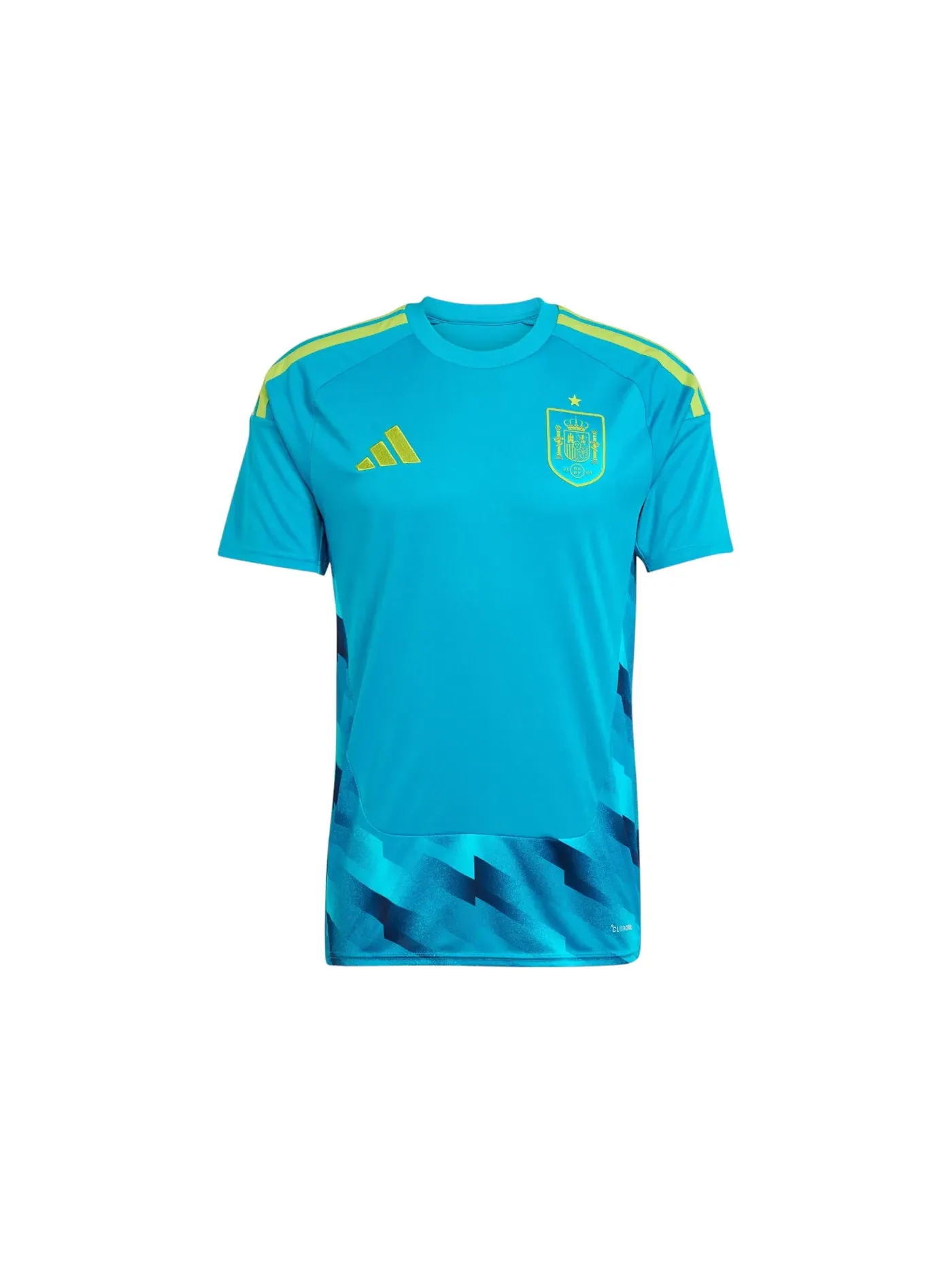 Мужская футбольная вратарская джерси Adidas — изображение 1 из 1, голубой