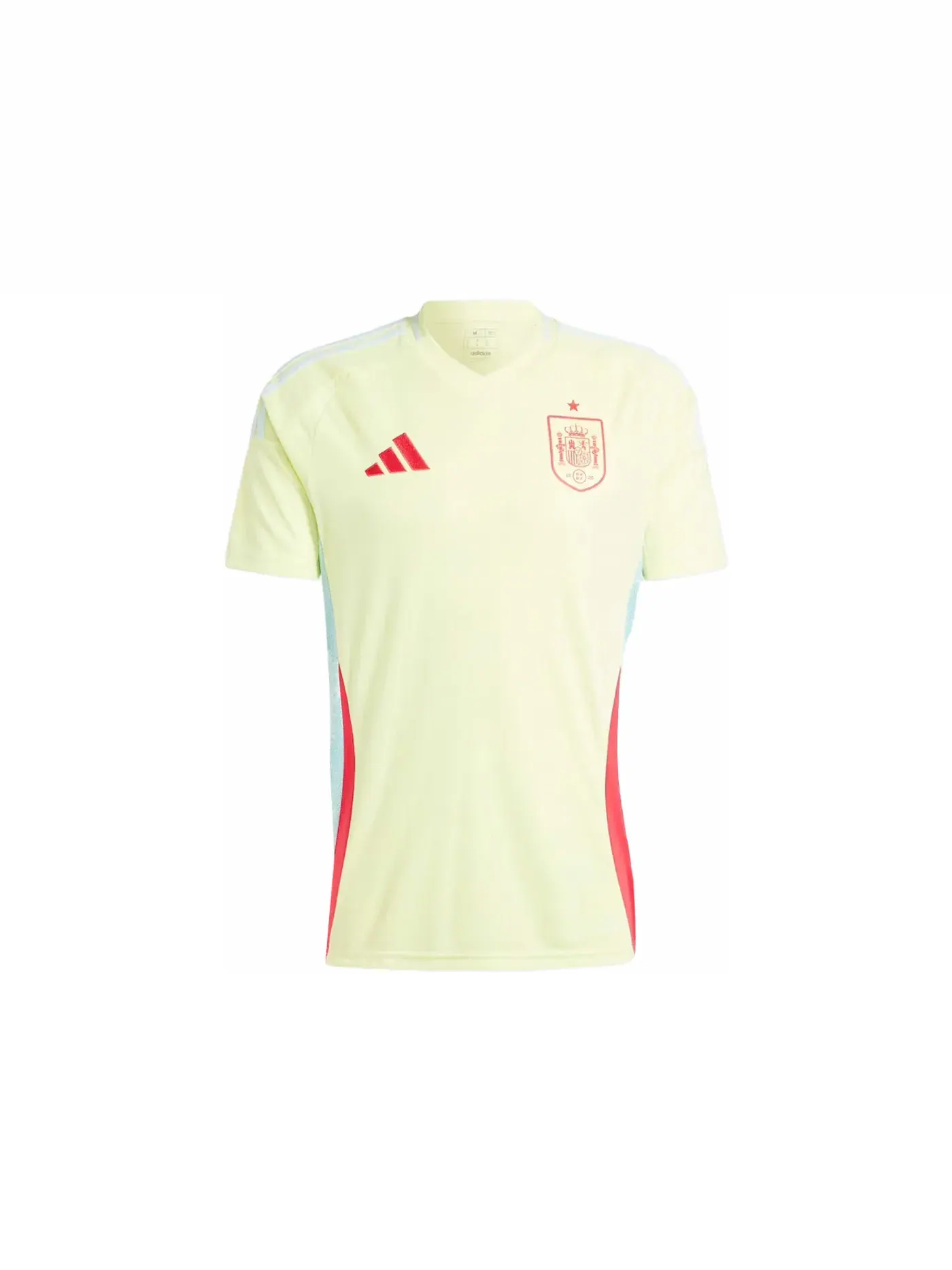 Мужская футбольная футболка с принтом Jersey Adidas — изображение 1 из 2, желтый