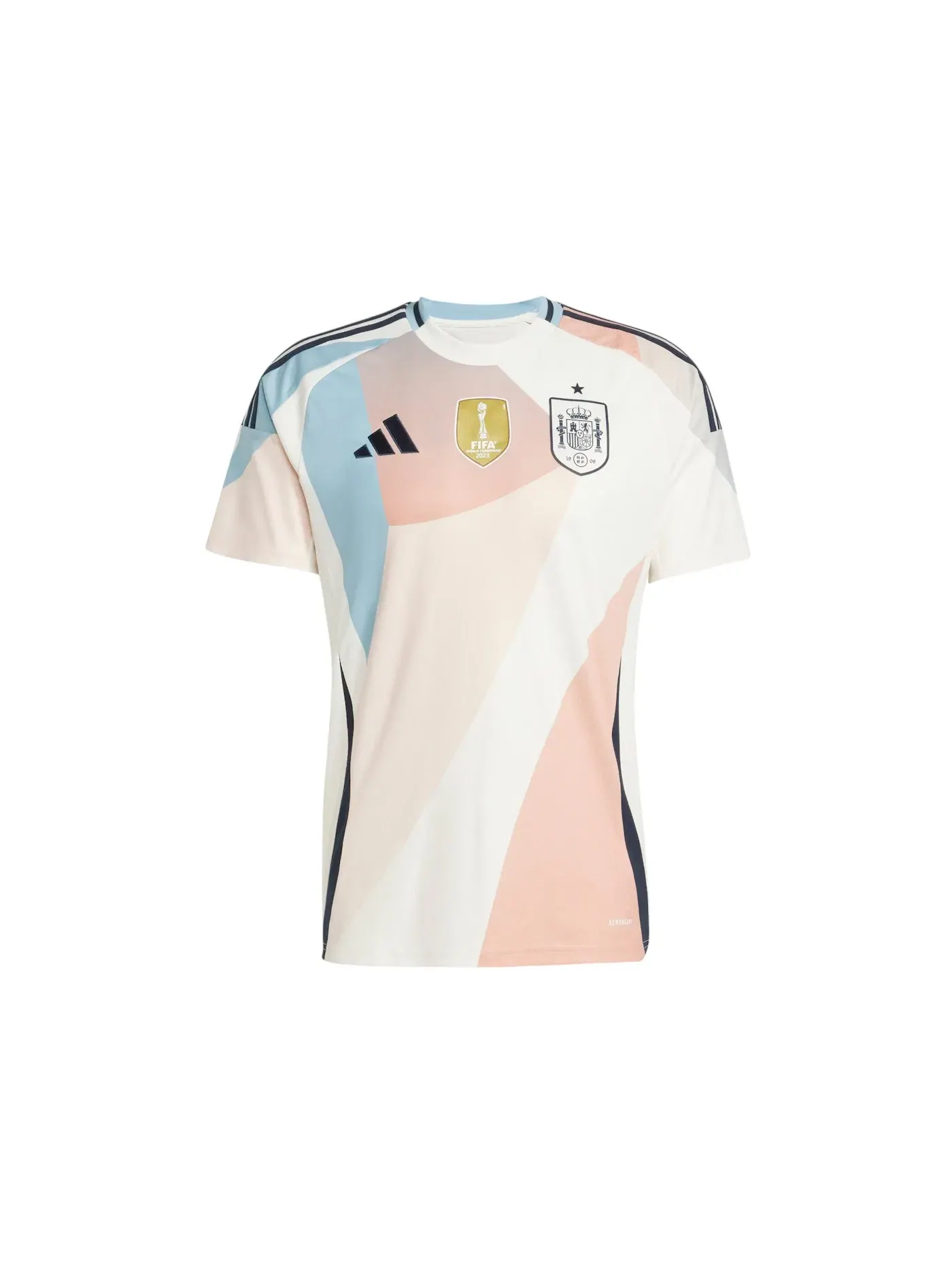 Мужская футбольная джерси с длинным рукавом Adidas Spain 25 (Women'S Team) Away Jersey — изображение 1 из 1, белый