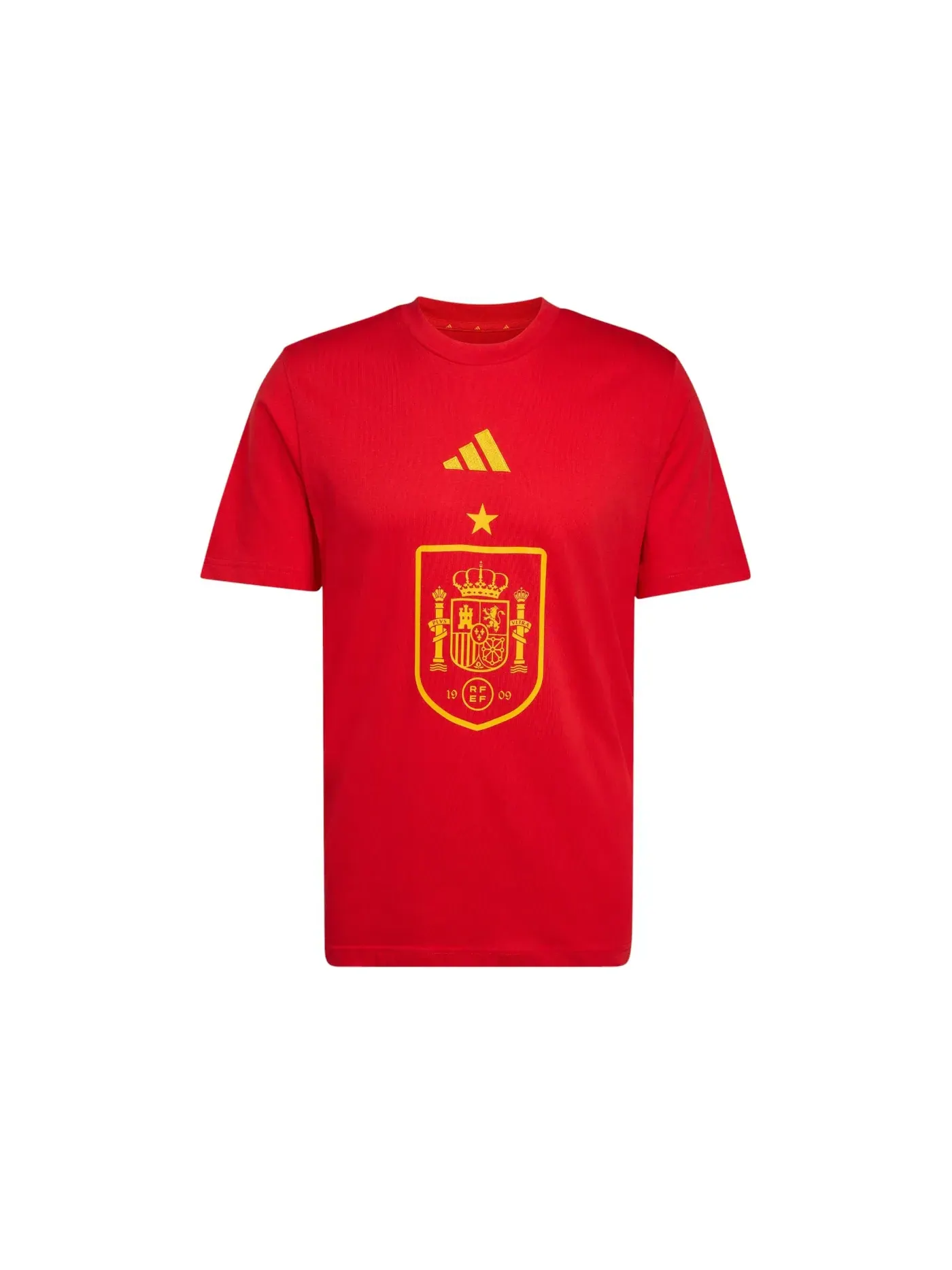 Мужская футболка с принтом Adidas Spain DNA Graphic — изображение 1 из 1, красный