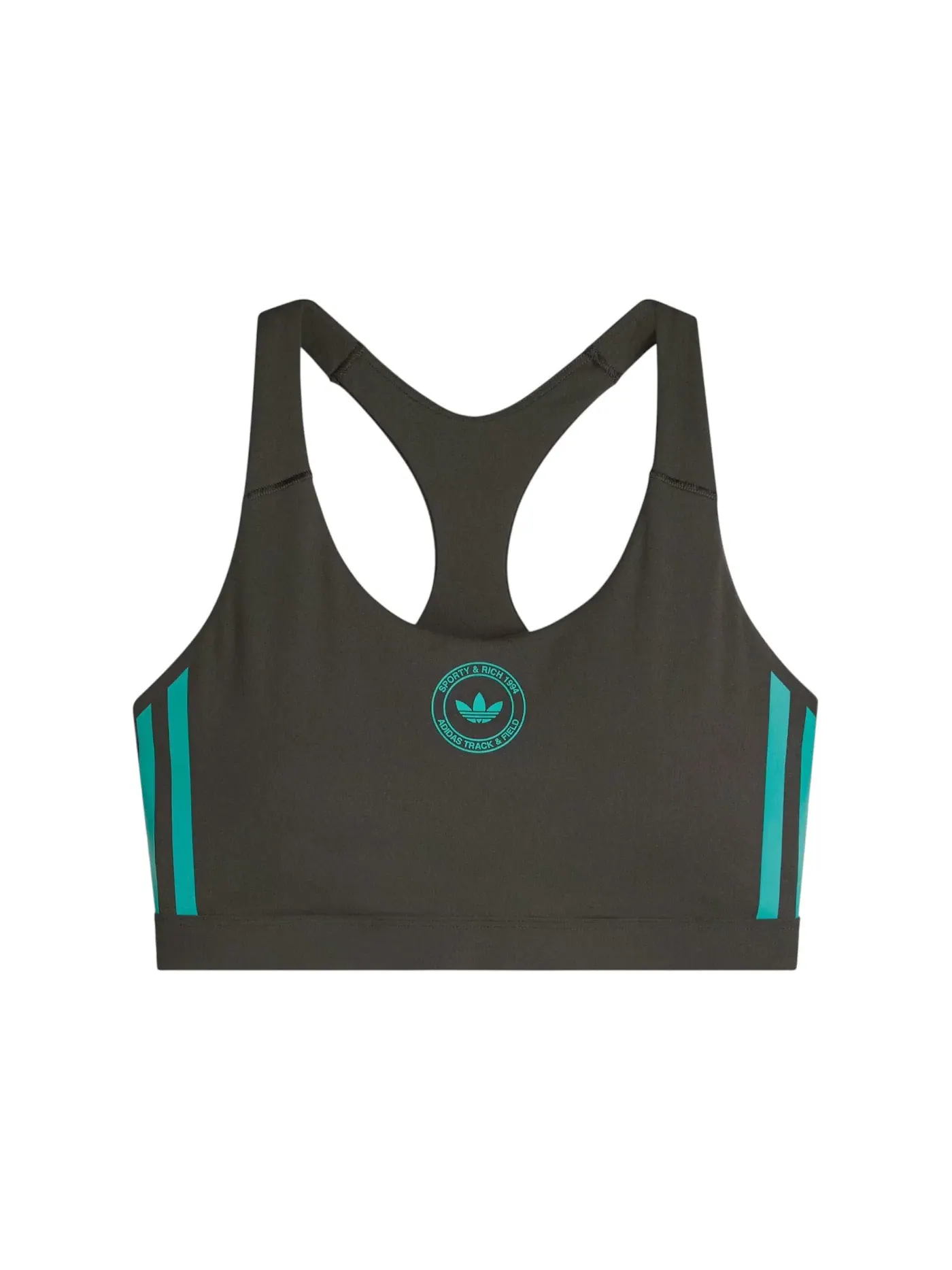 Женское бралетт спортивное Adidas Bralette — изображение 1 из 2, угольный