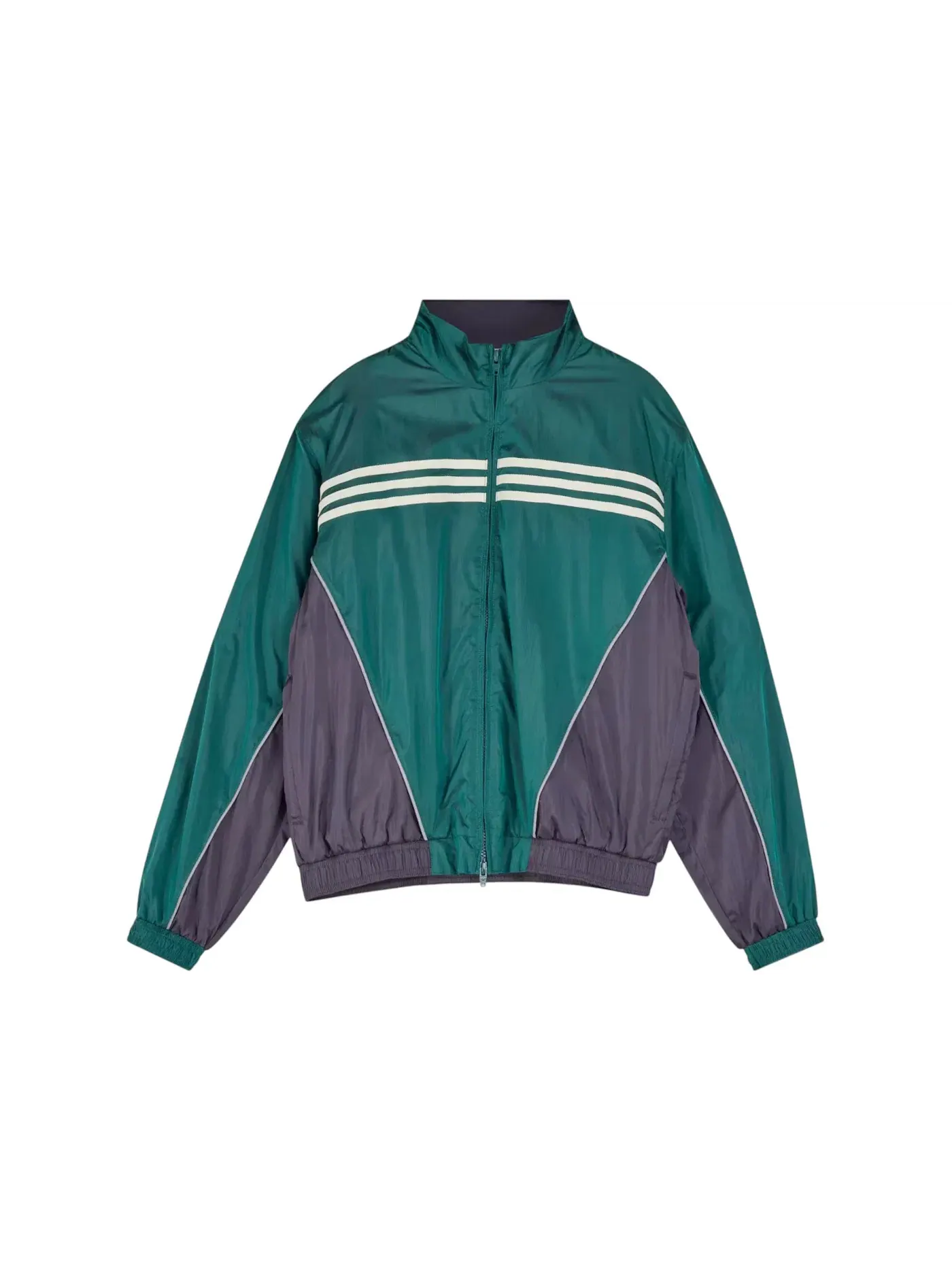 Женская ветровка с принтом Windbreaker Adidas — изображение 1 из 2, зеленый