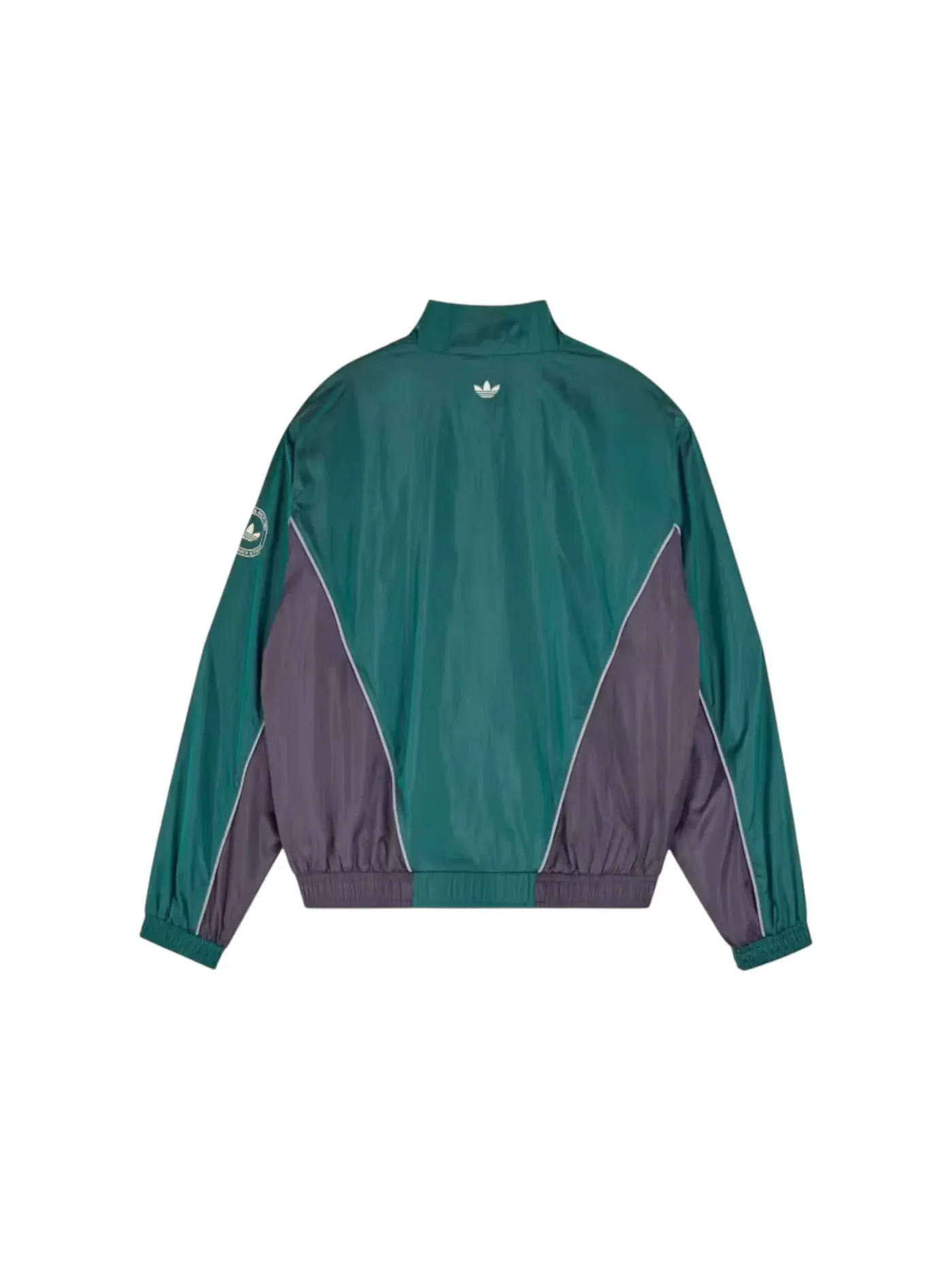 Женская ветровка с принтом Windbreaker Adidas — изображение 2 из 2, зеленый