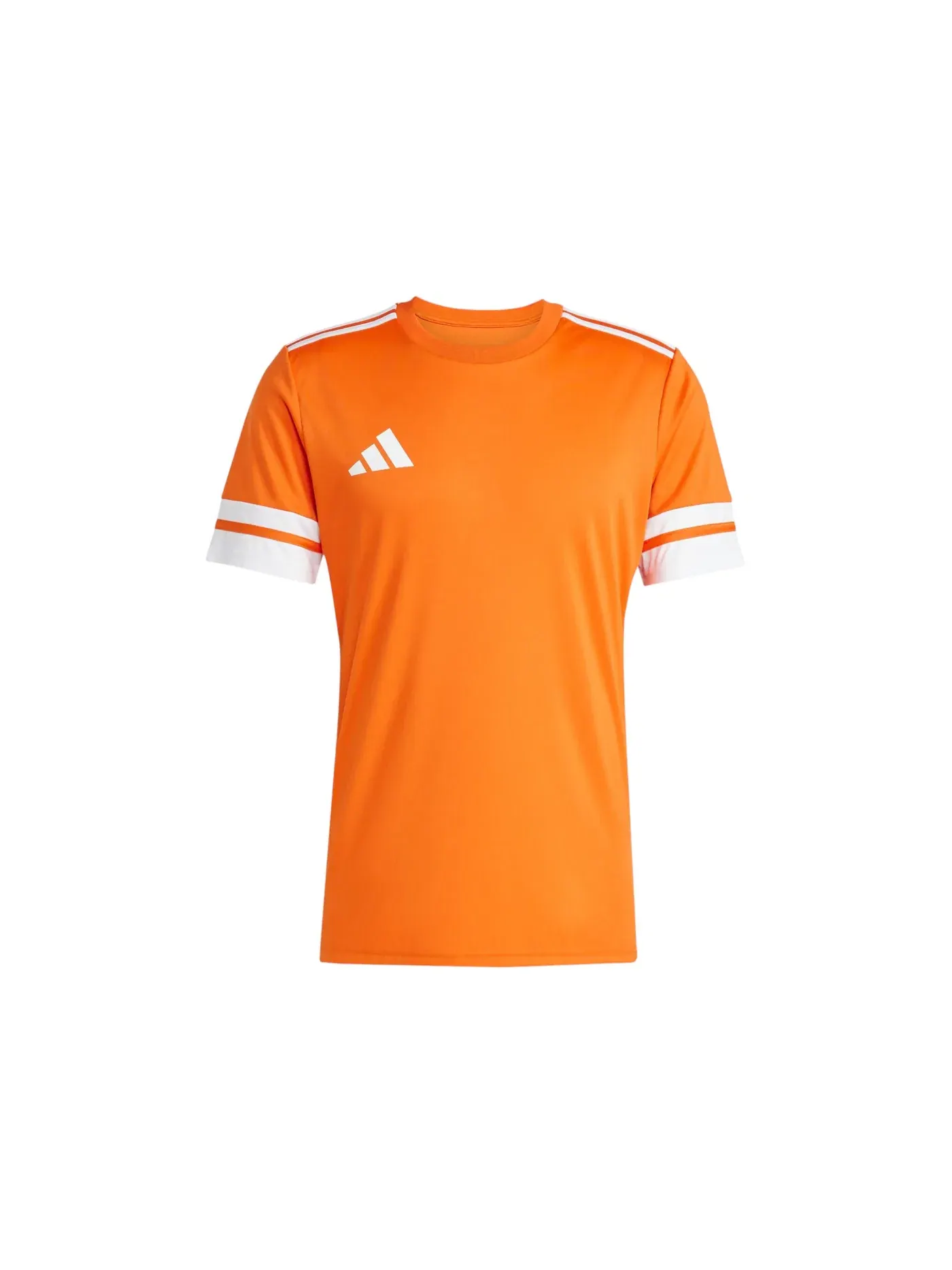 Мужская футбольная футболка с длинным рукавом Adidas Jersey — изображение 1 из 1, оранжевый белый