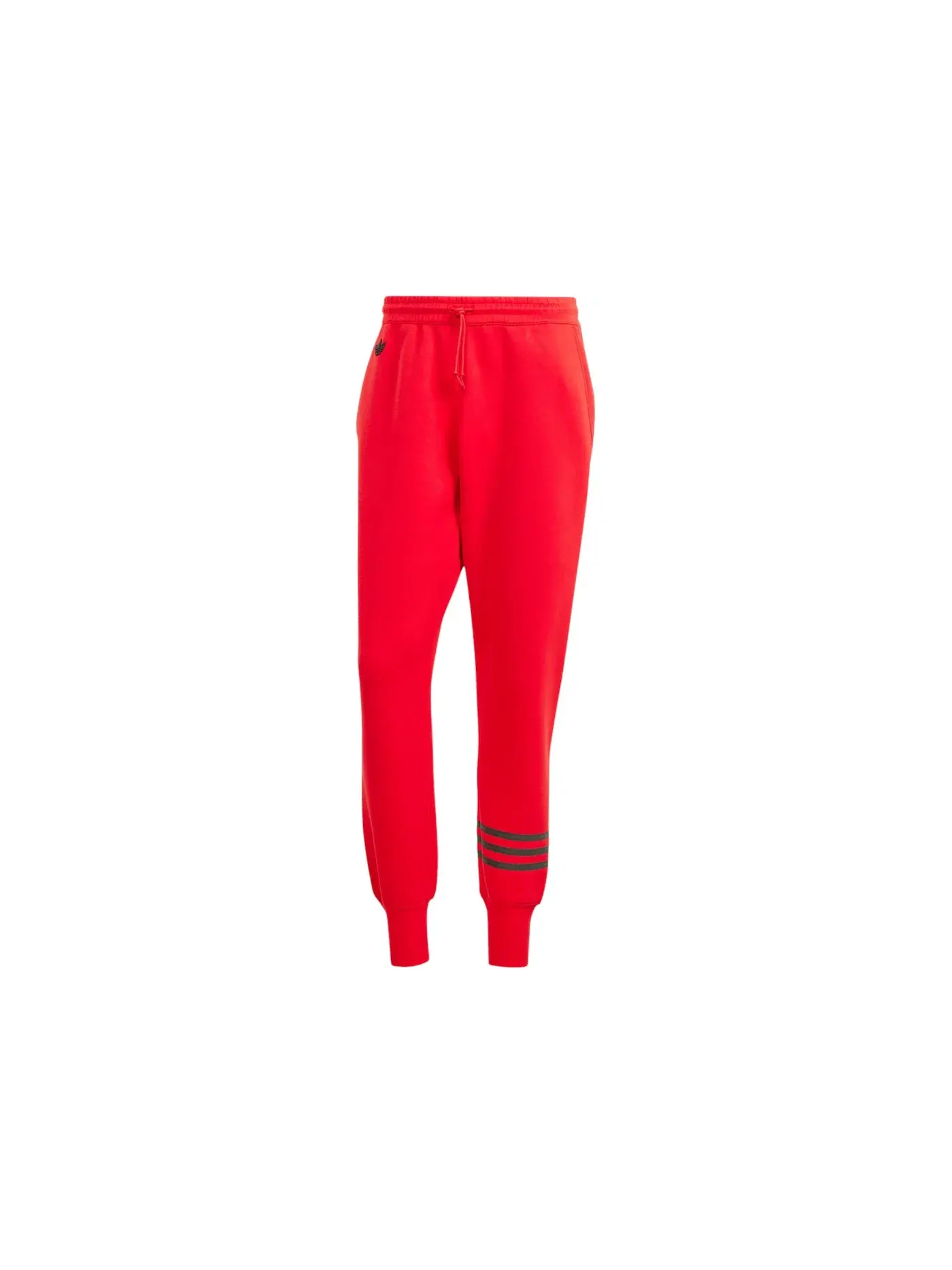 Мужские спортивные штаны с манжетами Adidas Bottoms — изображение 1 из 1, красный