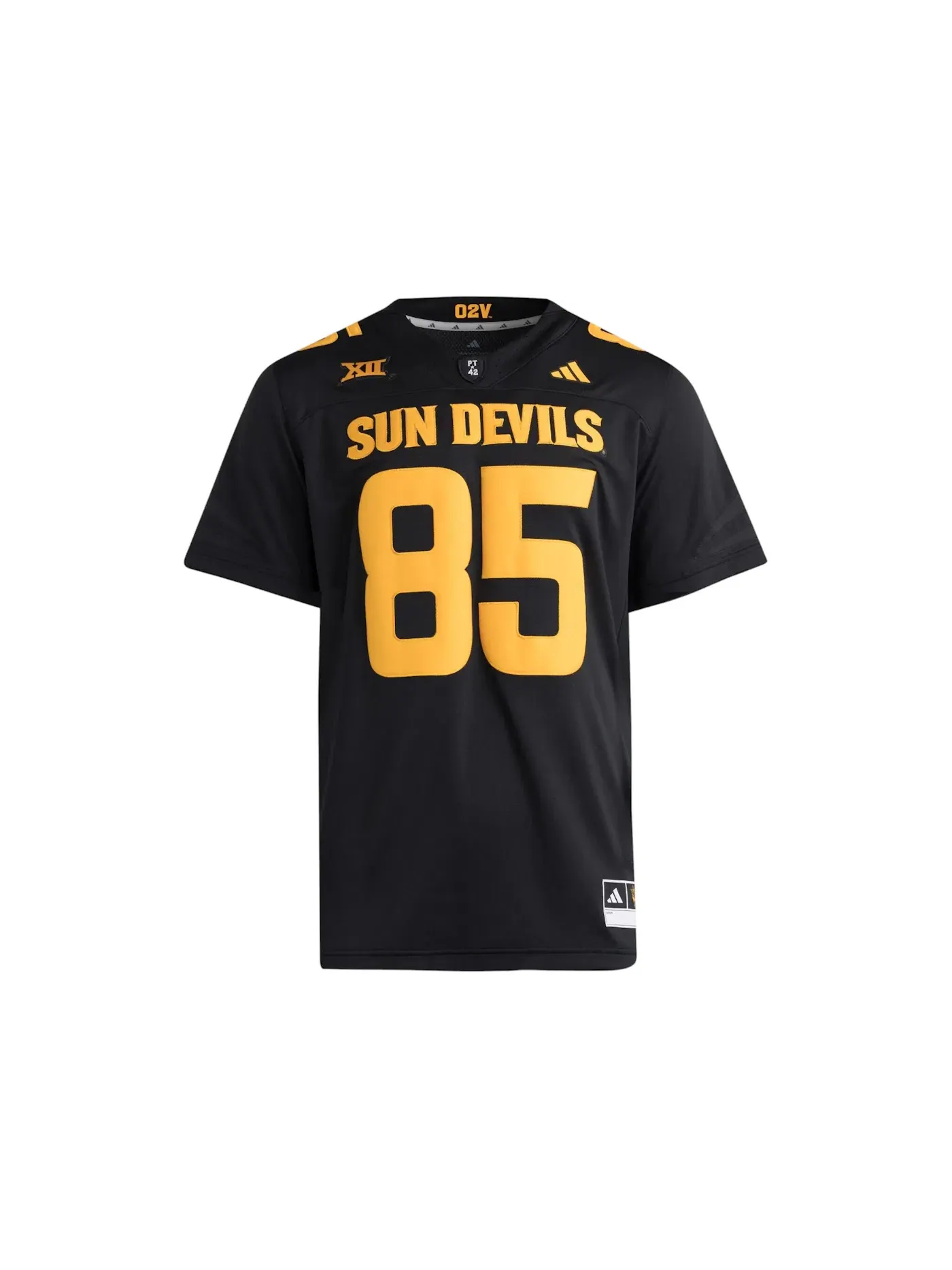 Мужская джерси с длинным рукавом Adidas Sun Devils Premier Alternate — изображение 1 из 1, черный