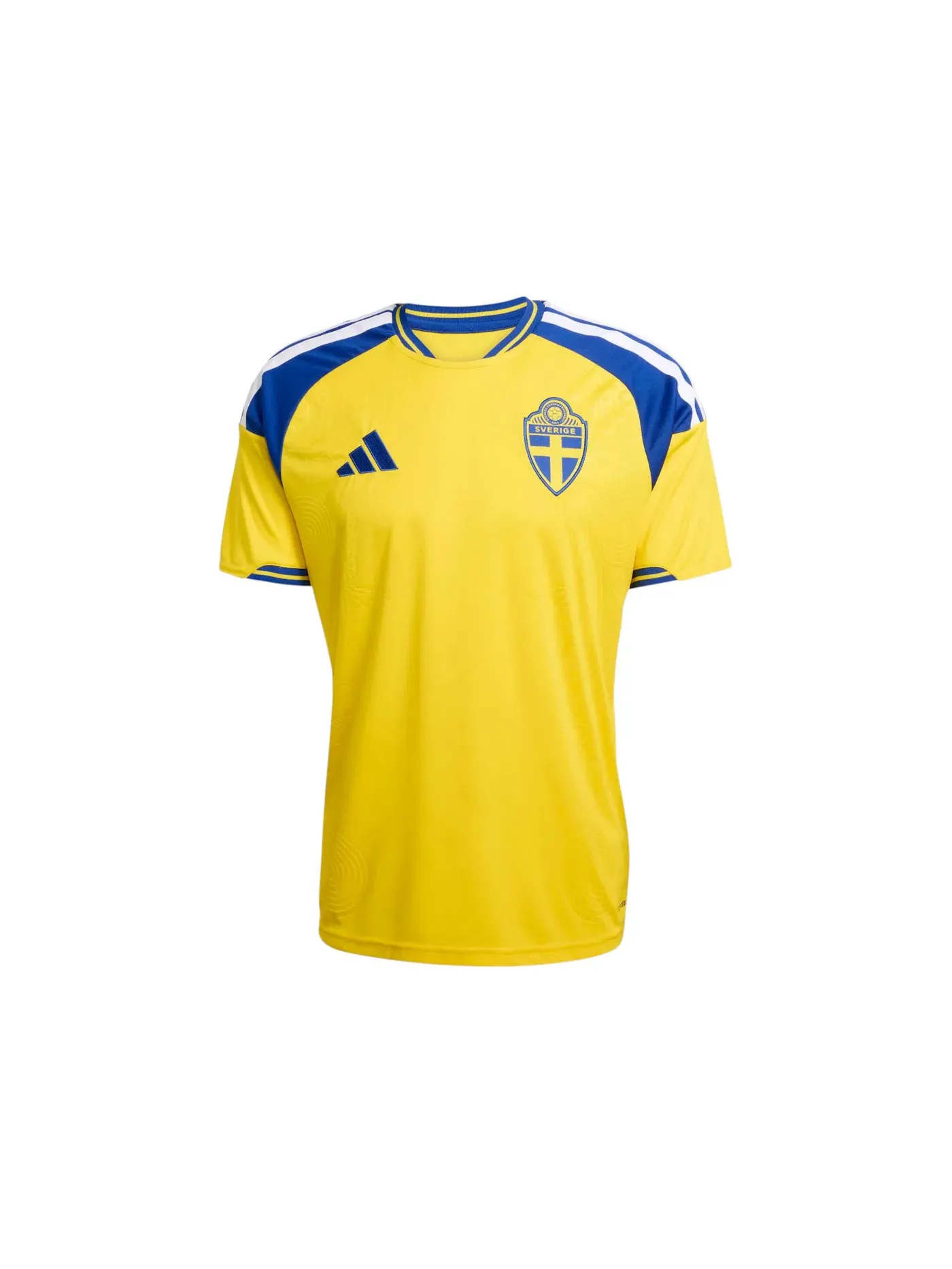 Детская футболка с принтом Adidas Sweden 26 Home Jersey Yellow — изображение 1 из 1