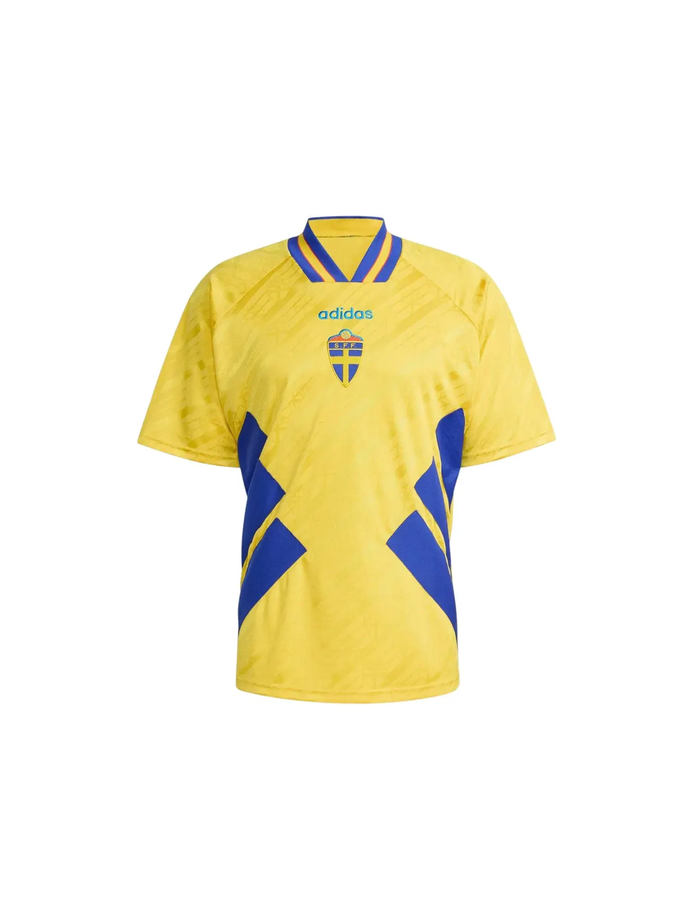 Мужская футболка с коротким рукавом Jersey Adidas — изображение 1 из 1, желтый