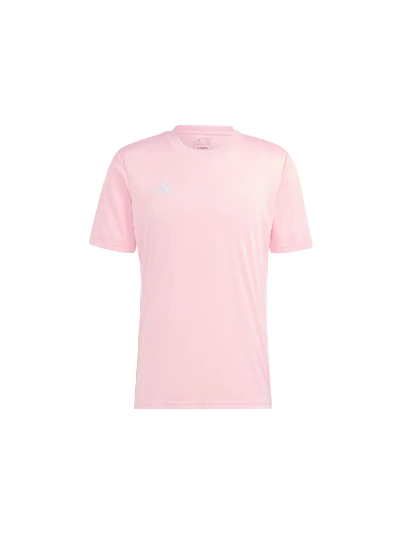 Мужская футбольная футболка с коротким рукавом Jersey Adidas — изображение 1 из 1, светлый розовый белый