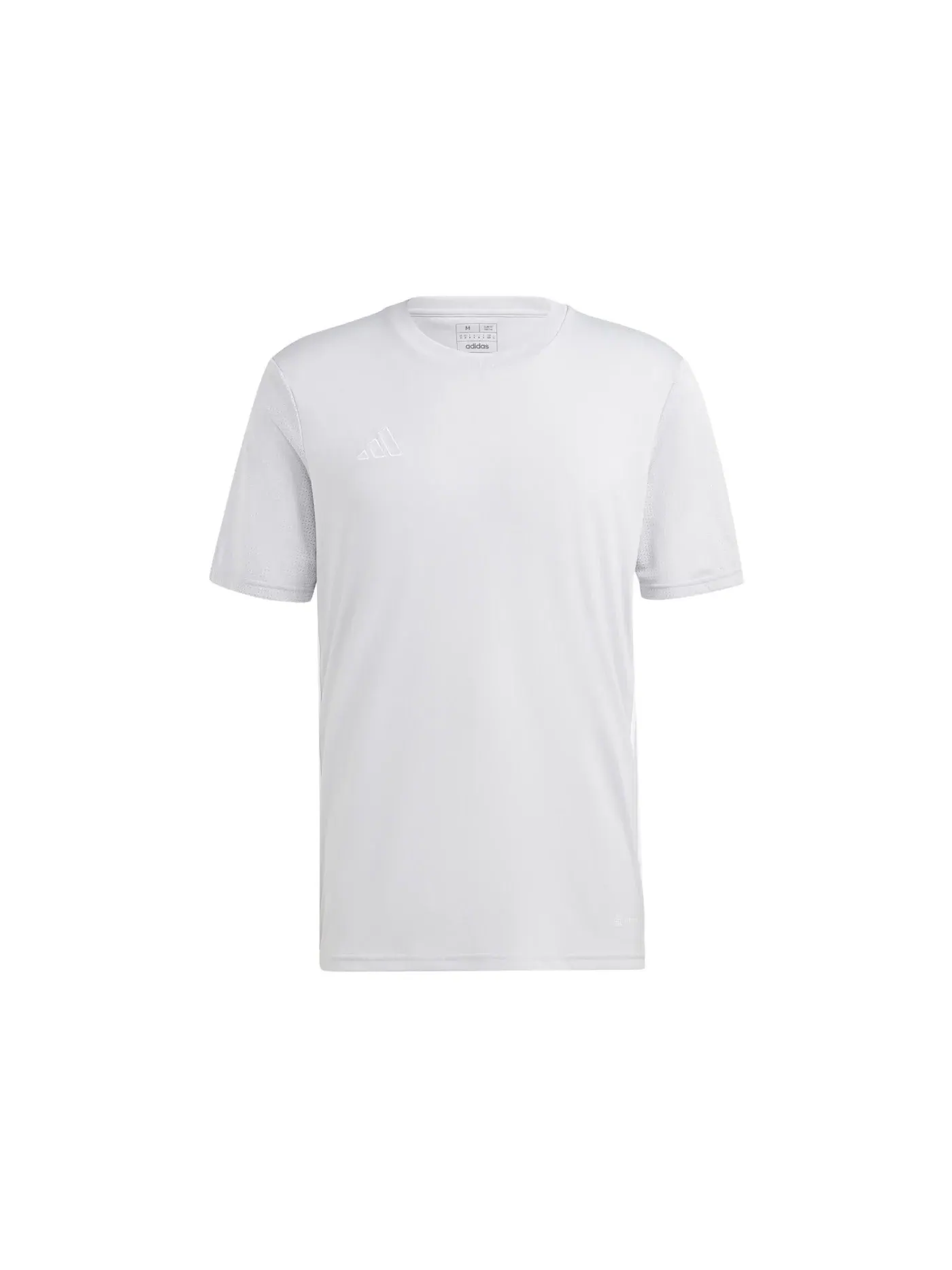 Мужская футбольная джерси с коротким рукавом Jersey Adidas — изображение 1 из 1, светлый серый белый
