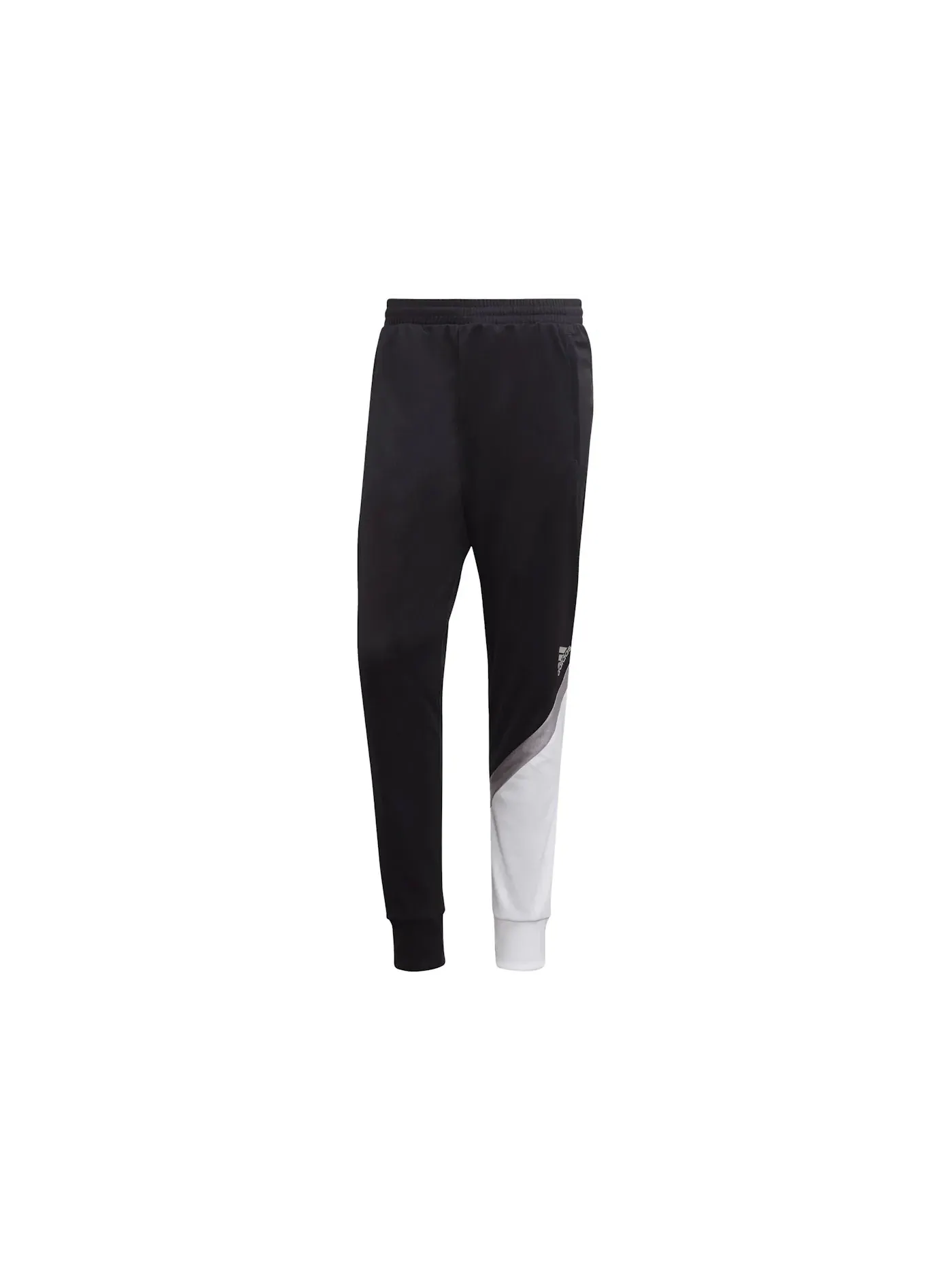 Мужские спортивные брюки с логотипом Adidas — изображение 1 из 1, черный/белый