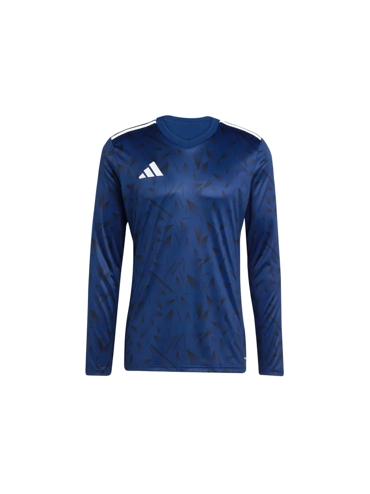Мужская футболка с длинным рукавом Jersey Adidas — изображение 1 из 1, темно-синий синий белый