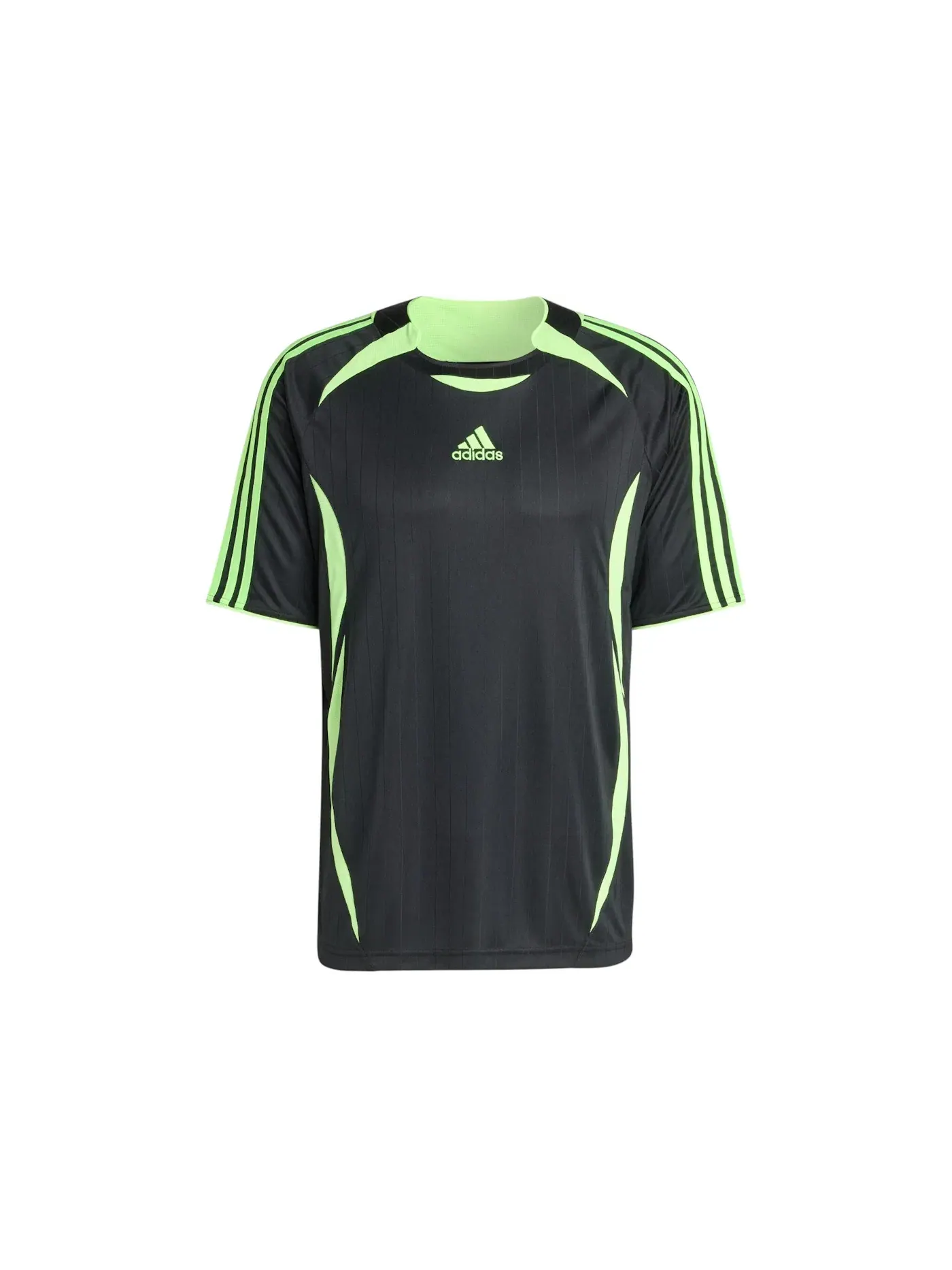 Мужская футболка с коротким рукавом Adidas Tee — изображение 1 из 1, черный зеленый