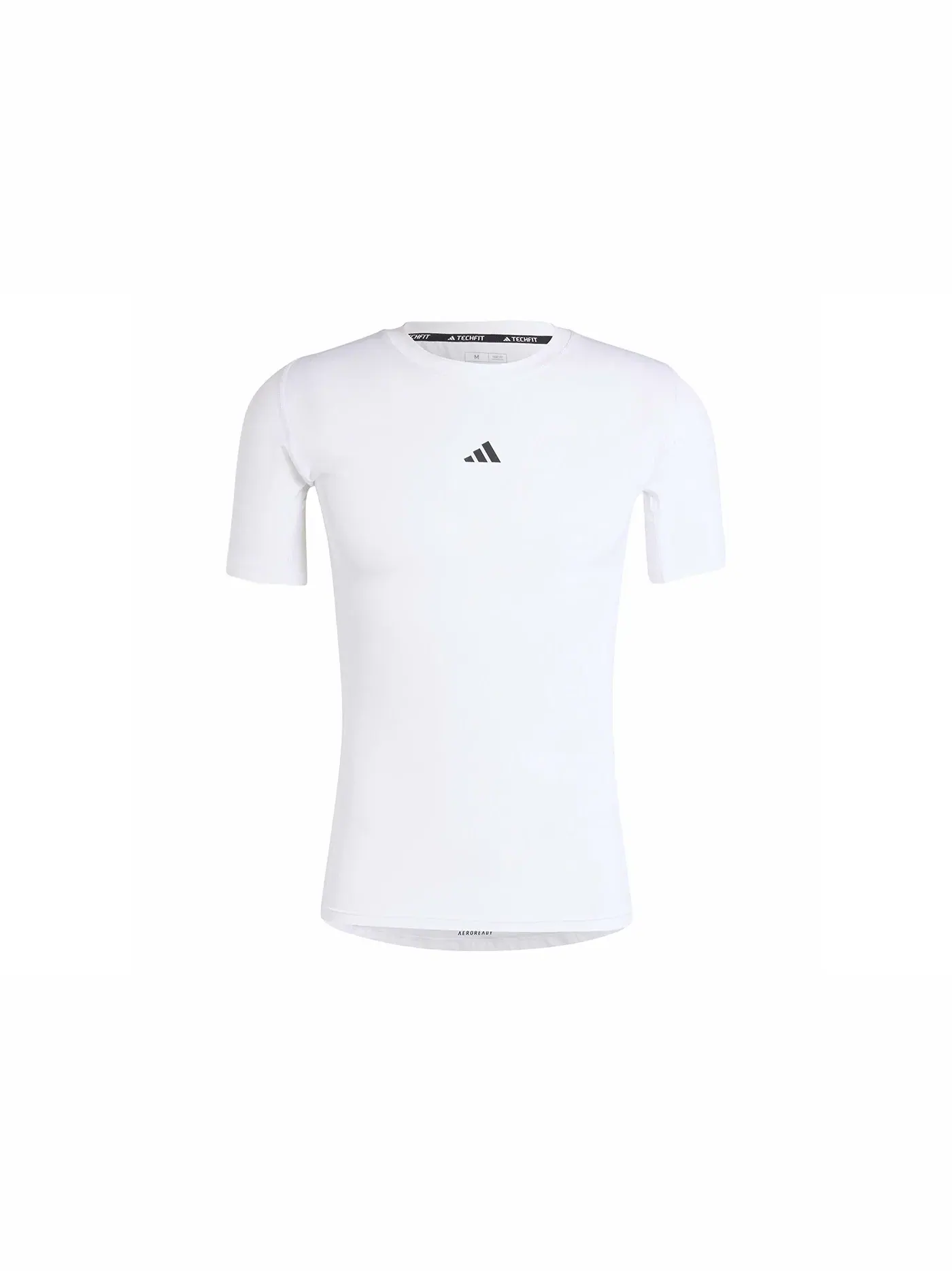 Мужская компрессионная футболка Techfit Tee Adidas — изображение 1 из 1, белый