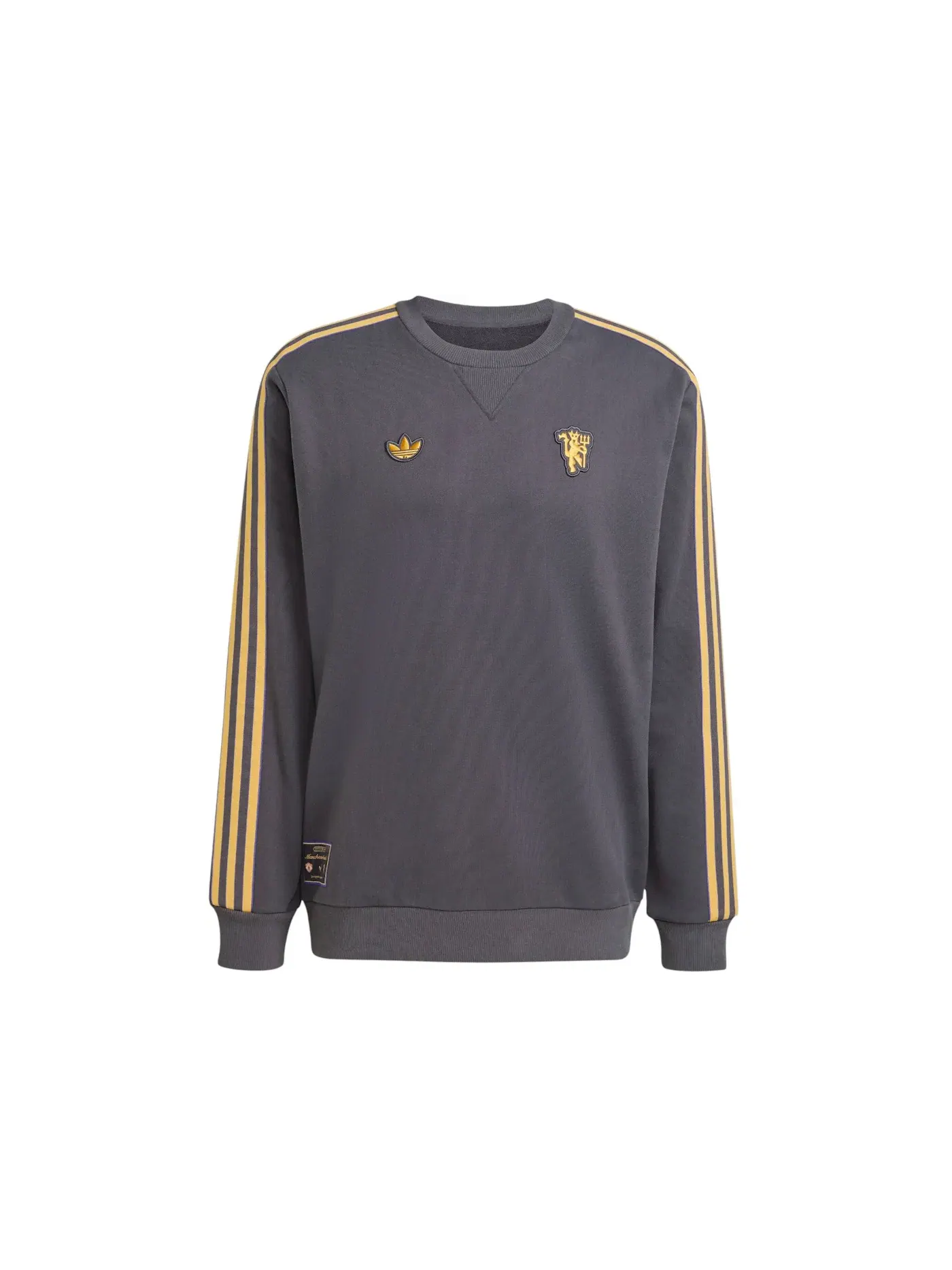 Мужской свитшот с длинным рукавом Adidas — изображение 1 из 1, черный