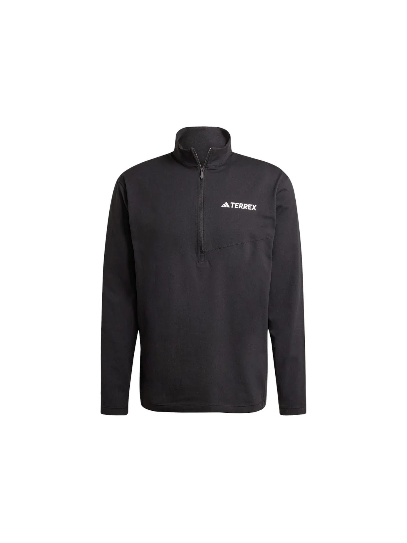 Мужская футболка с длинным рукавом Adidas Terrex Multi Climacool 1/Zip Long Sleeve — изображение 1 из 1, черный