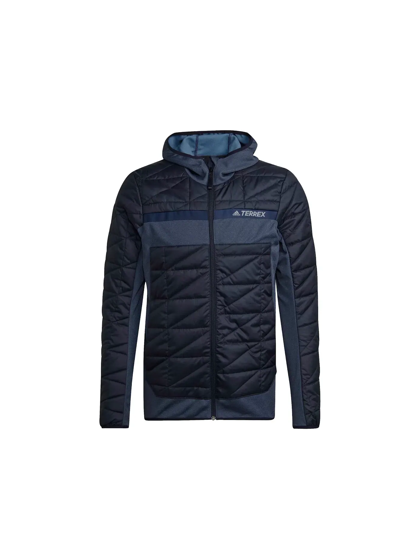 Мужская куртка-пуховик с утеплителем Hybrid Multi Insulated Jacket Adidas — изображение 1 из 1, серебристый