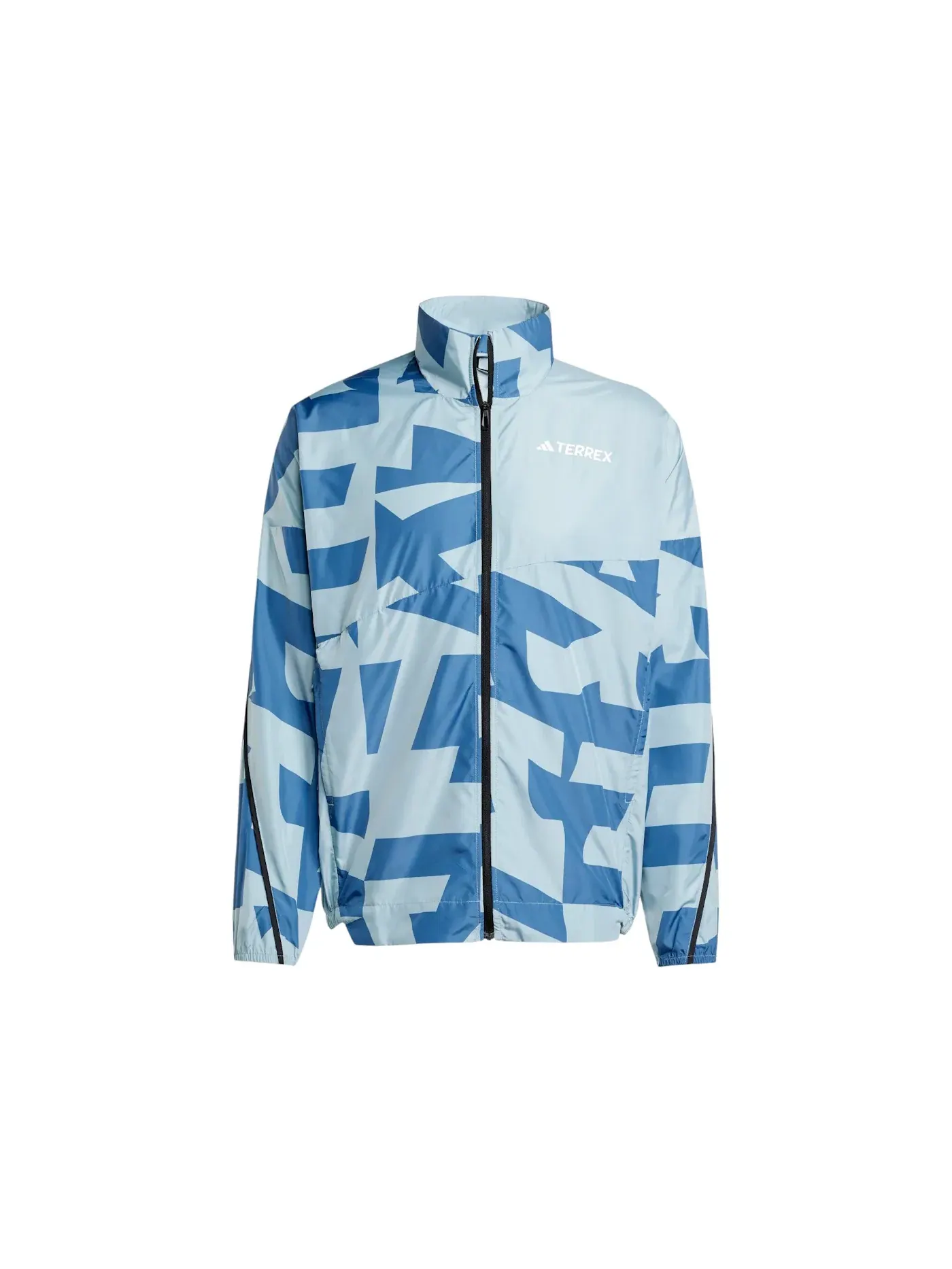 Мужская ветровка с принтом Terrex Multi Printed Wind Jacket Adidas — изображение 1 из 1, серый