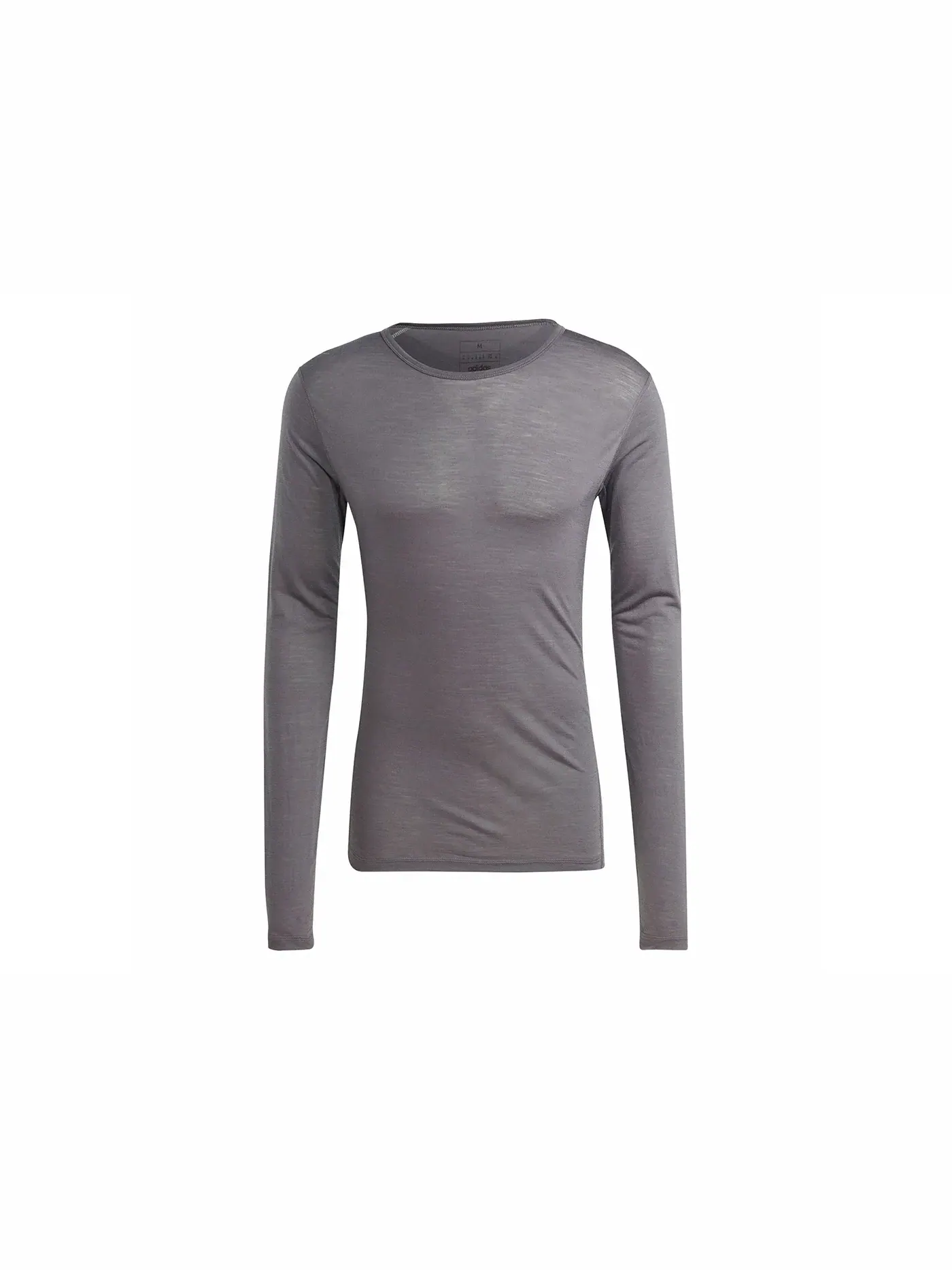 Мужская футболка с длинным рукавом Adidas Terrex Xperior Merino 150 Baselayer Long Sleeve Tee — изображение 1 из 1, серый
