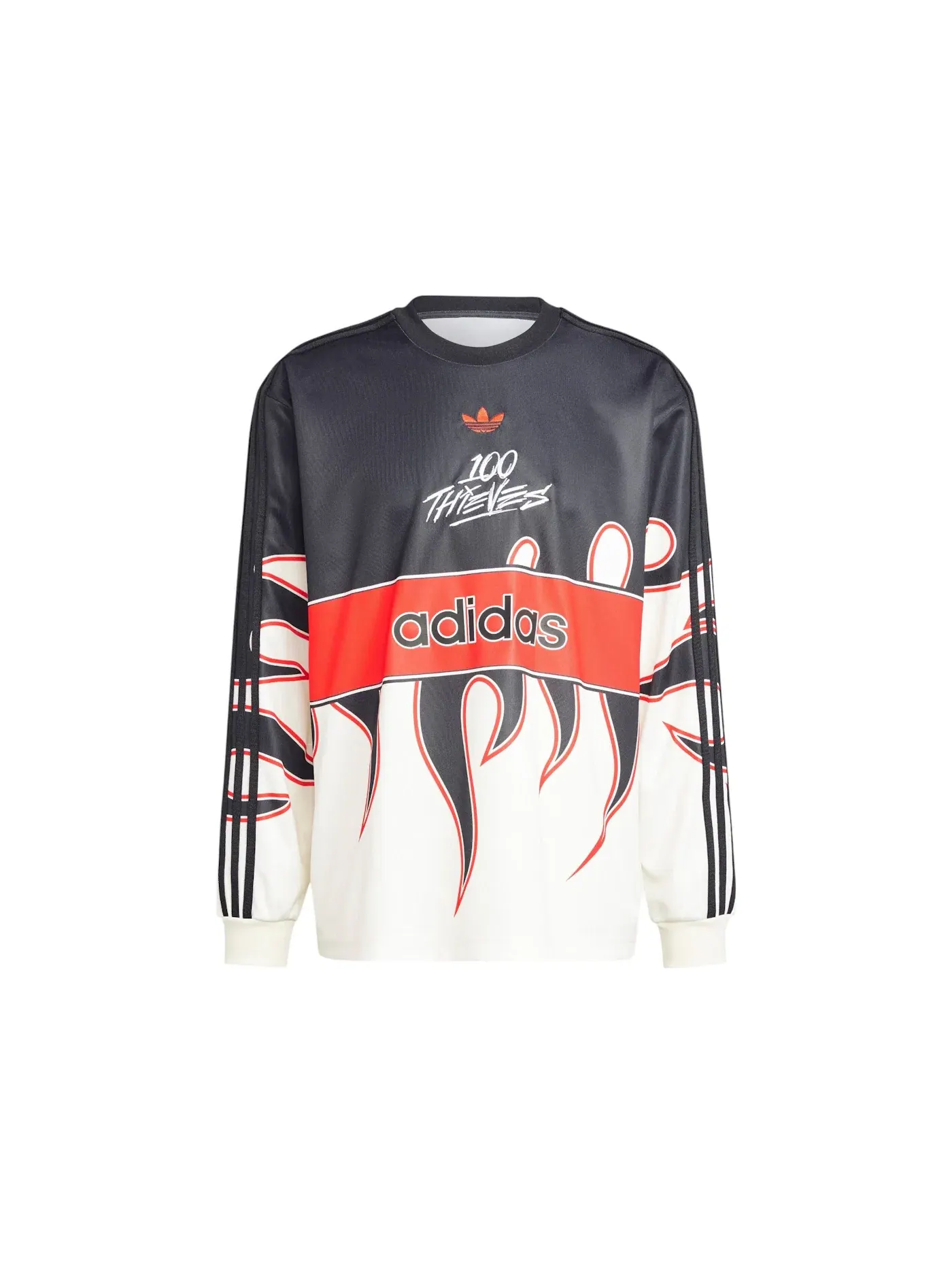 Мужская футболка с длинным рукавом Jersey Adidas — изображение 1 из 1, мульти