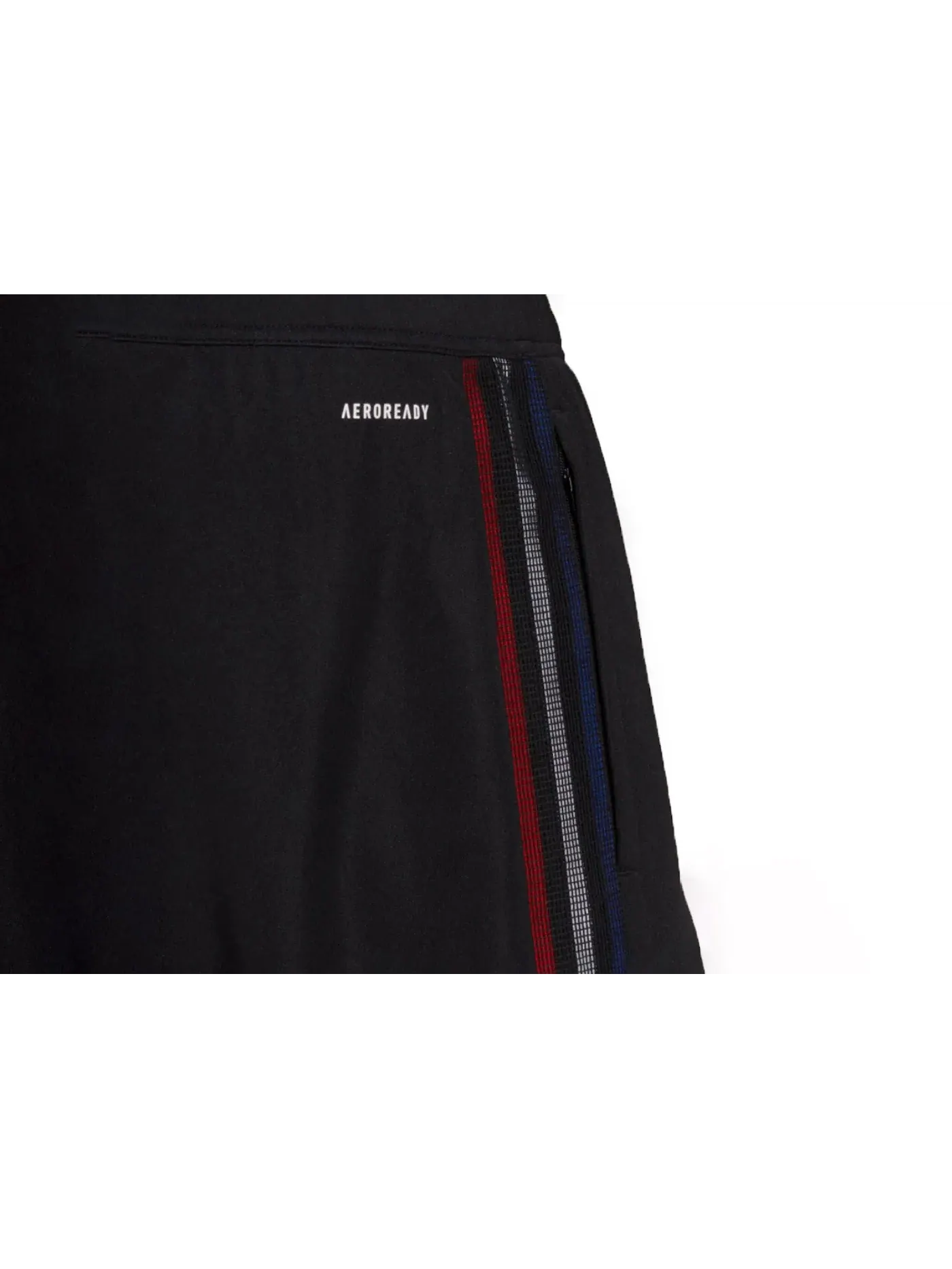 Мужские спортивные штаны с длинными штанинами Adidas Tiro 21 — изображение 2 из 2, черный/синий/красный