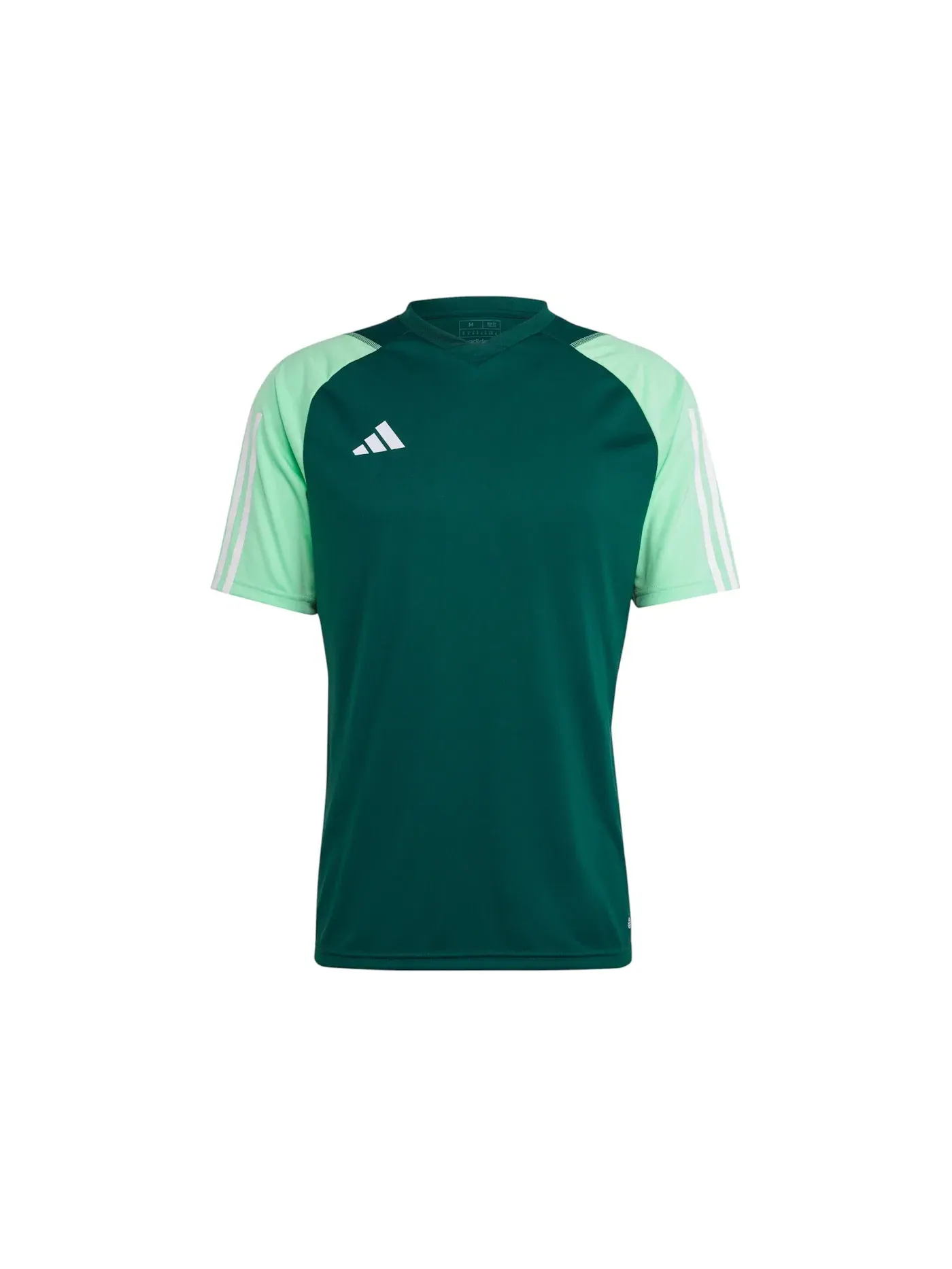 Мужская футболка спортивная с длинным рукавом Adidas — изображение 1 из 1, темный зеленый зеленый