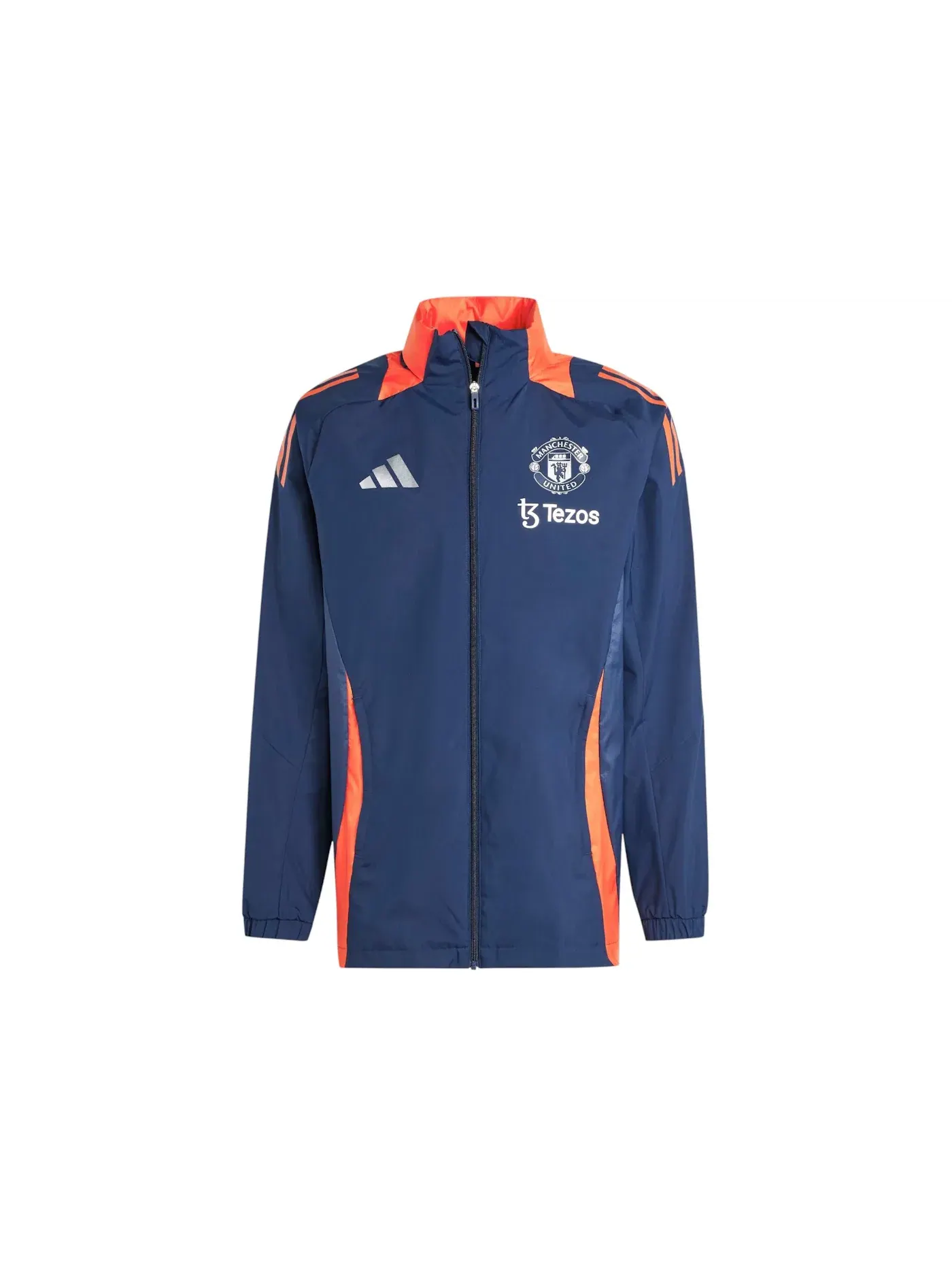 Мужская куртка с принтом Jacket Adidas — изображение 1 из 1, индиго яркий красный