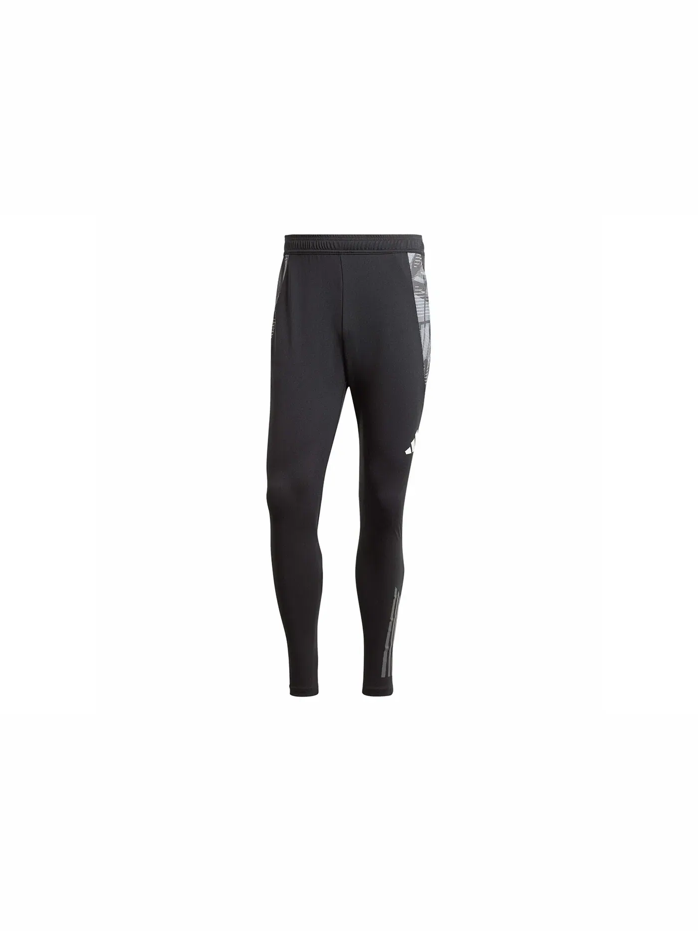 Мужские тренировочные штаны с длинными штанинами Adidas Tiro 24 Competition — изображение 1 из 1, черный/темный серый