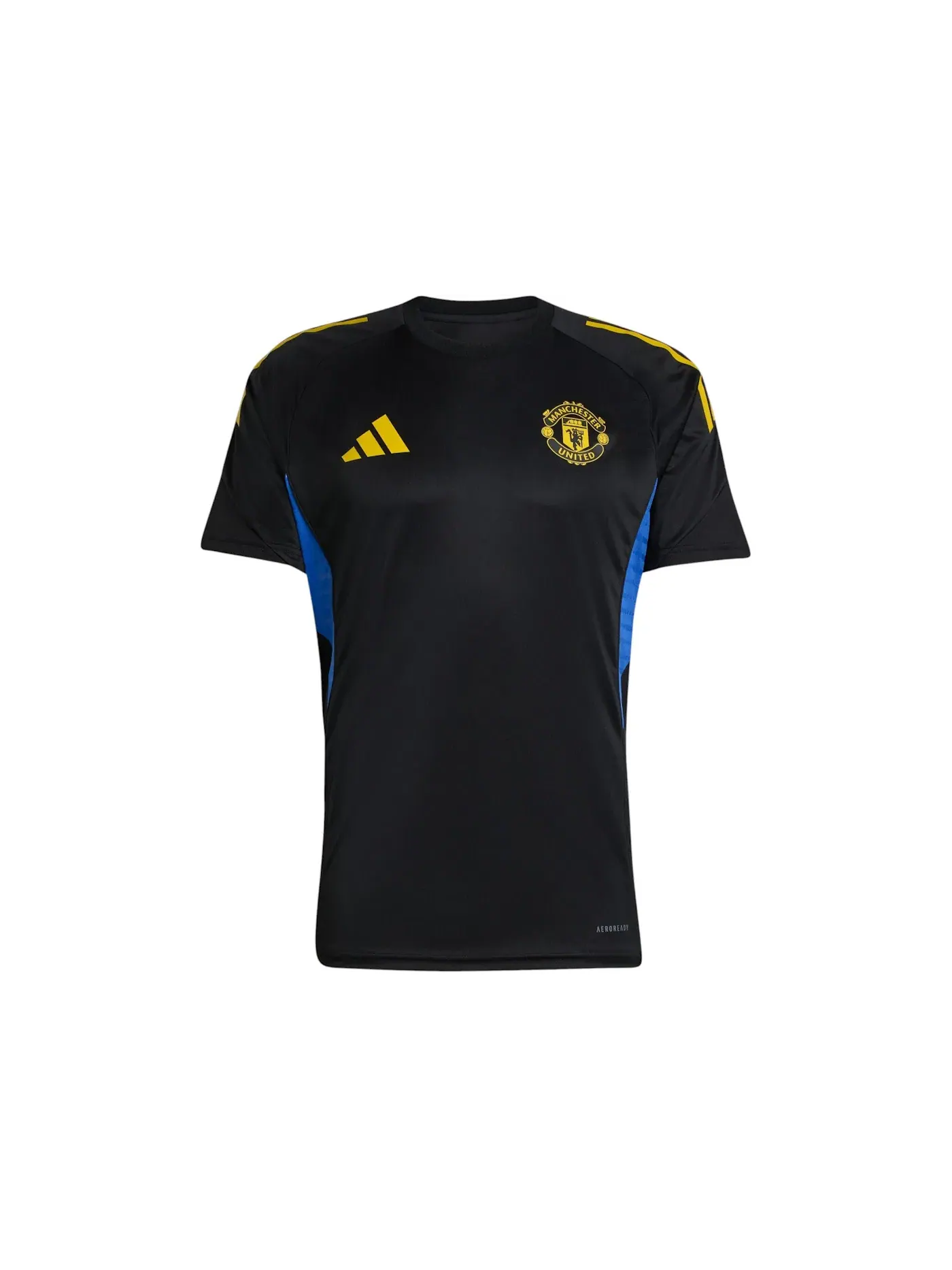 Мужская футбольная джерси с длинным рукавом Jersey Adidas — изображение 1 из 1, черный-синий желтый