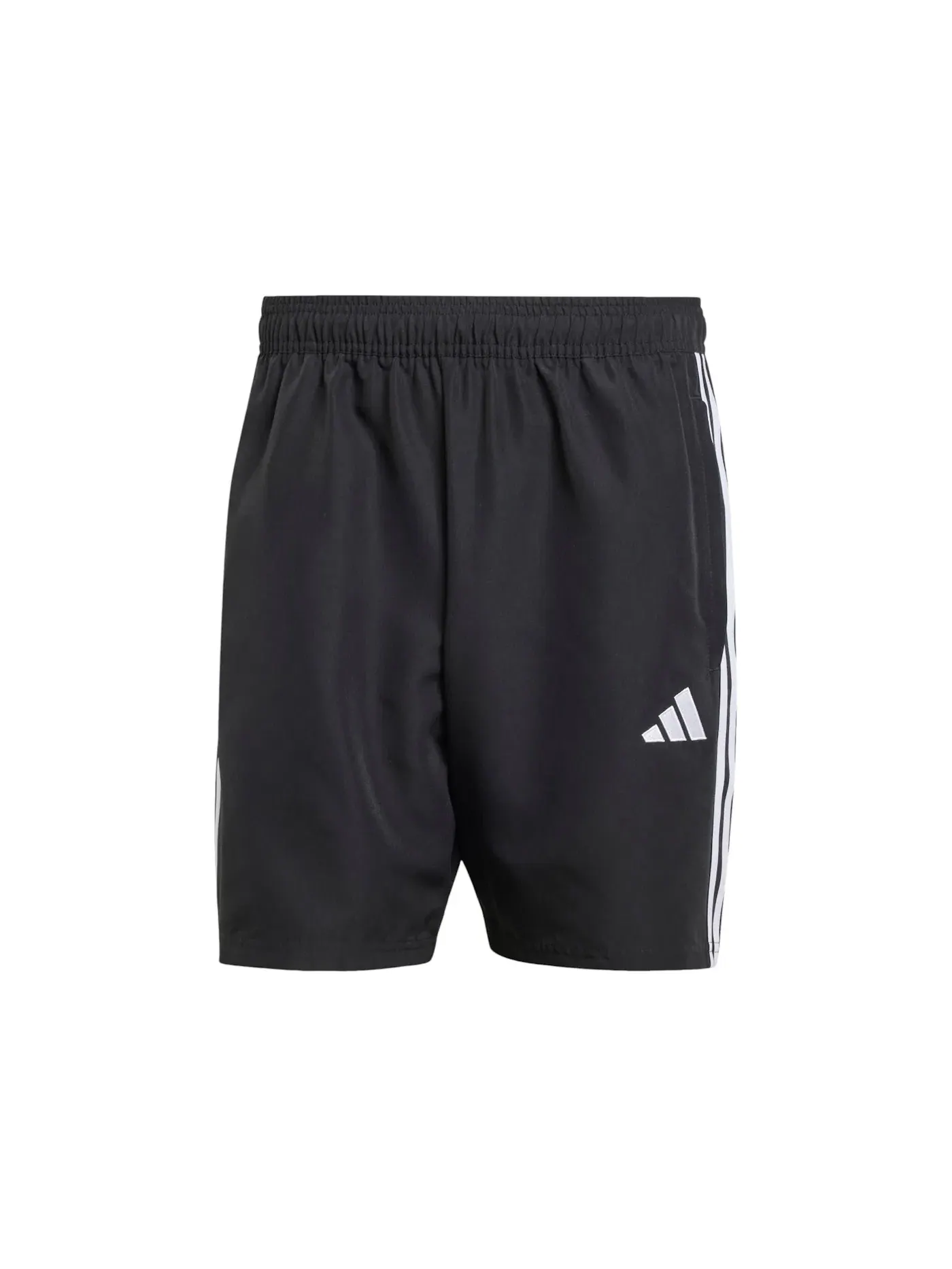 Мужские шорты с длиной выше колена Tiro 25 Essentials Woven Adidas — изображение 1 из 1, черный/белый