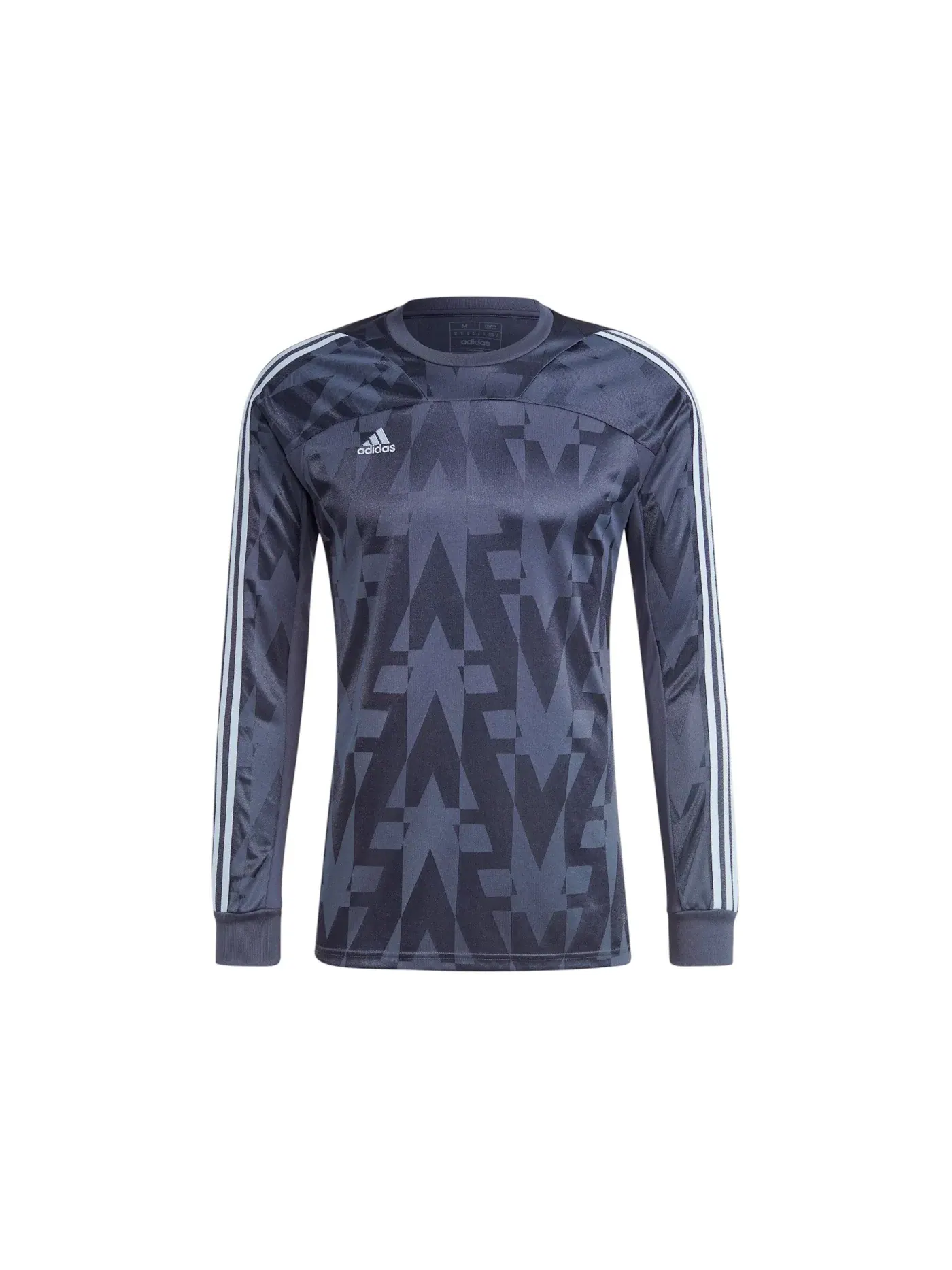 Мужская футболка с длинным рукавом Jersey Adidas — изображение 1 из 1, темно-синий/синий