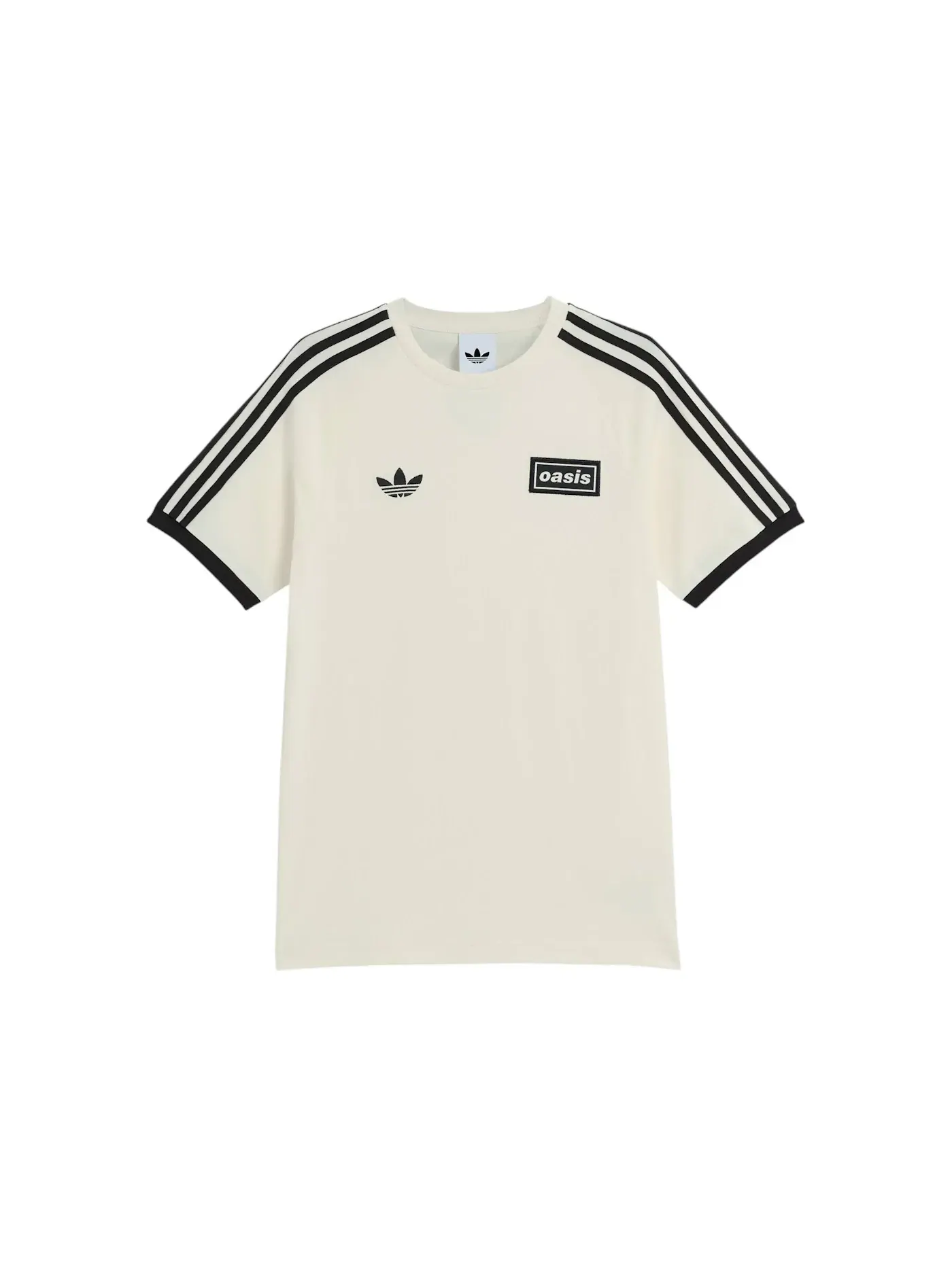 Мужская футболка с принтом Adidas Tee — изображение 1 из 1, кремовый белый
