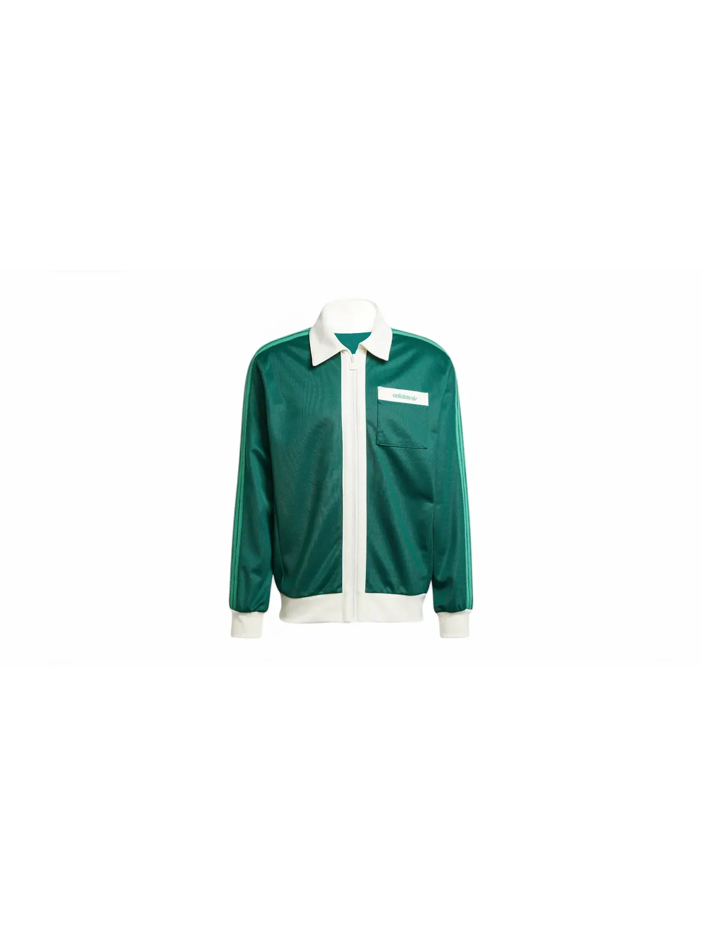 Мужская куртка Track Top Adidas — изображение 1 из 1, зеленый