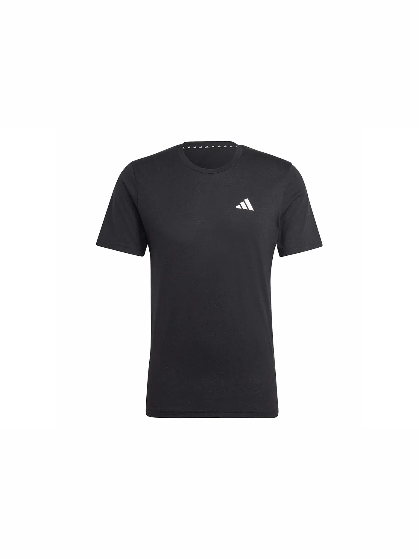 Мужская футболка с коротким рукавом Tee Adidas — изображение 1 из 1, черный/белый