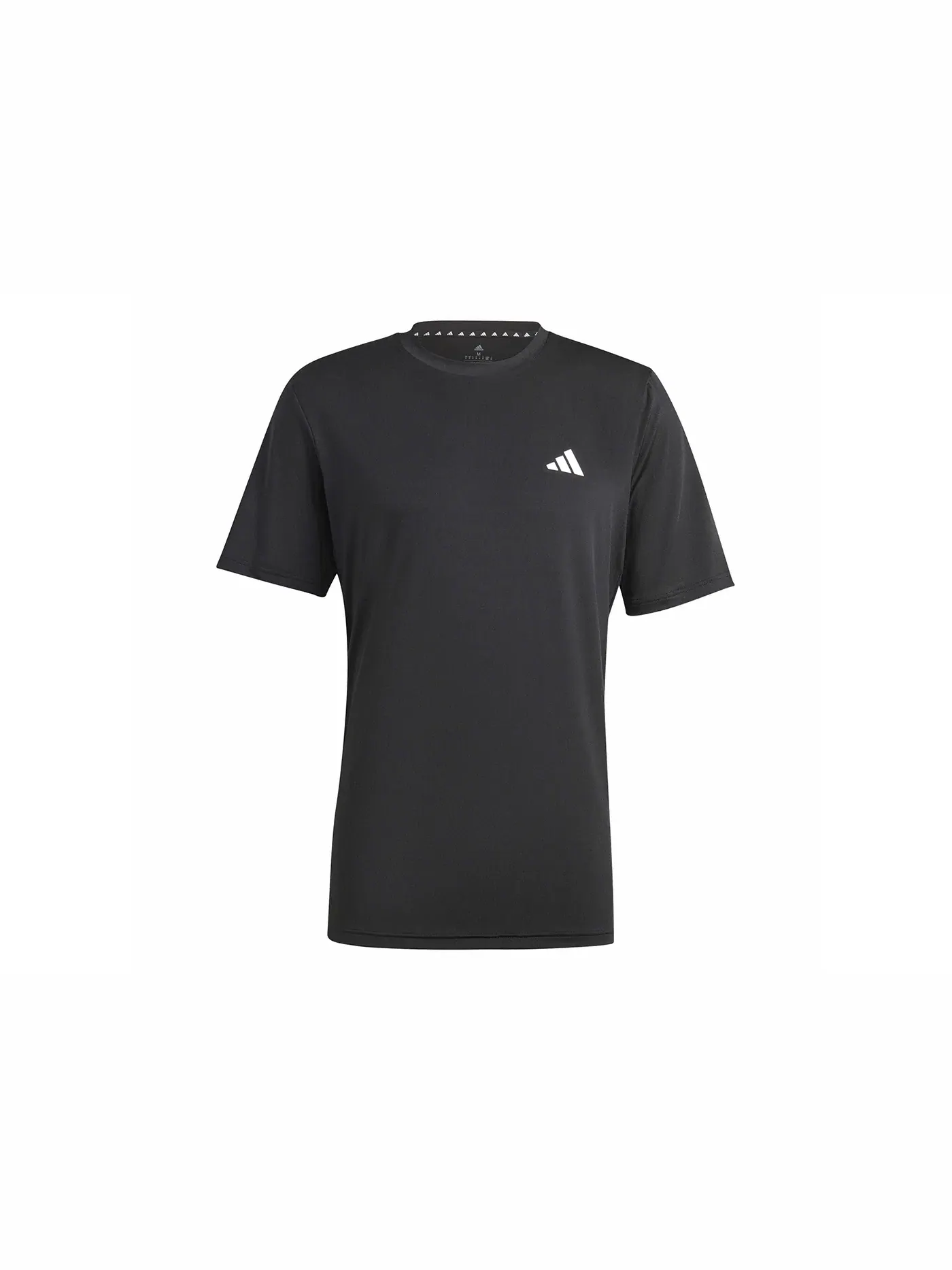 Мужская футболка с длинным рукавом Train Essentials Stretch Training Tee Adidas — изображение 1 из 1, черный/белый