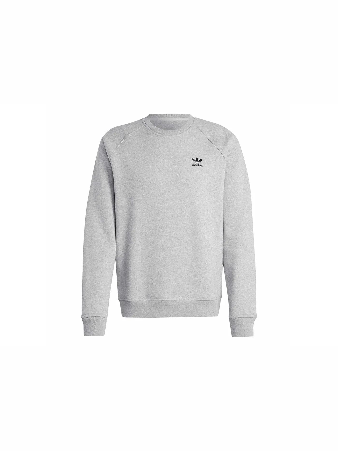 Мужской свитшот с круглым вырезом Adidas Trefoil Essentials — изображение 1 из 1, серый