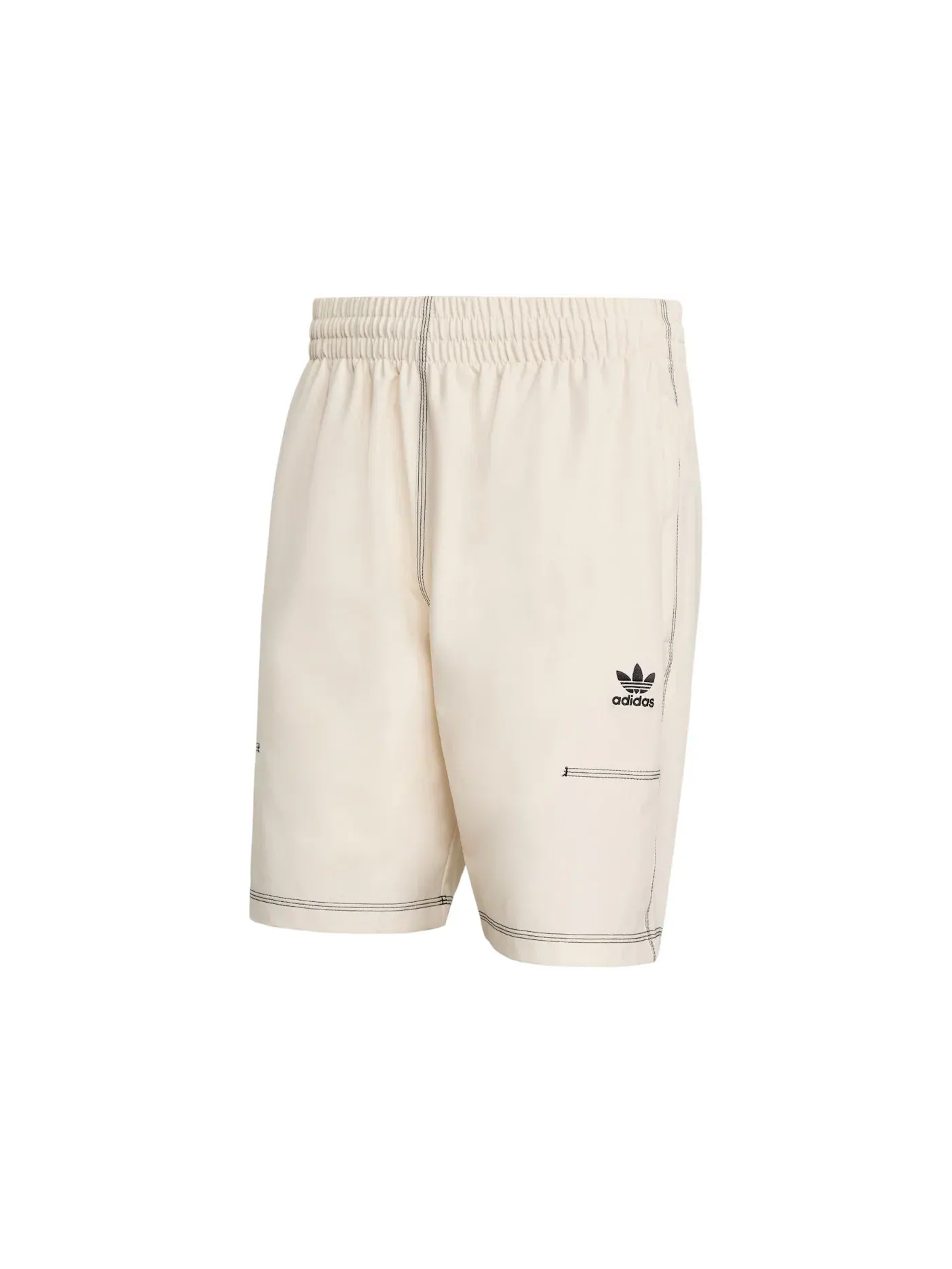 Мужские шорты с принтом Adidas Shorts — изображение 1 из 1, белый