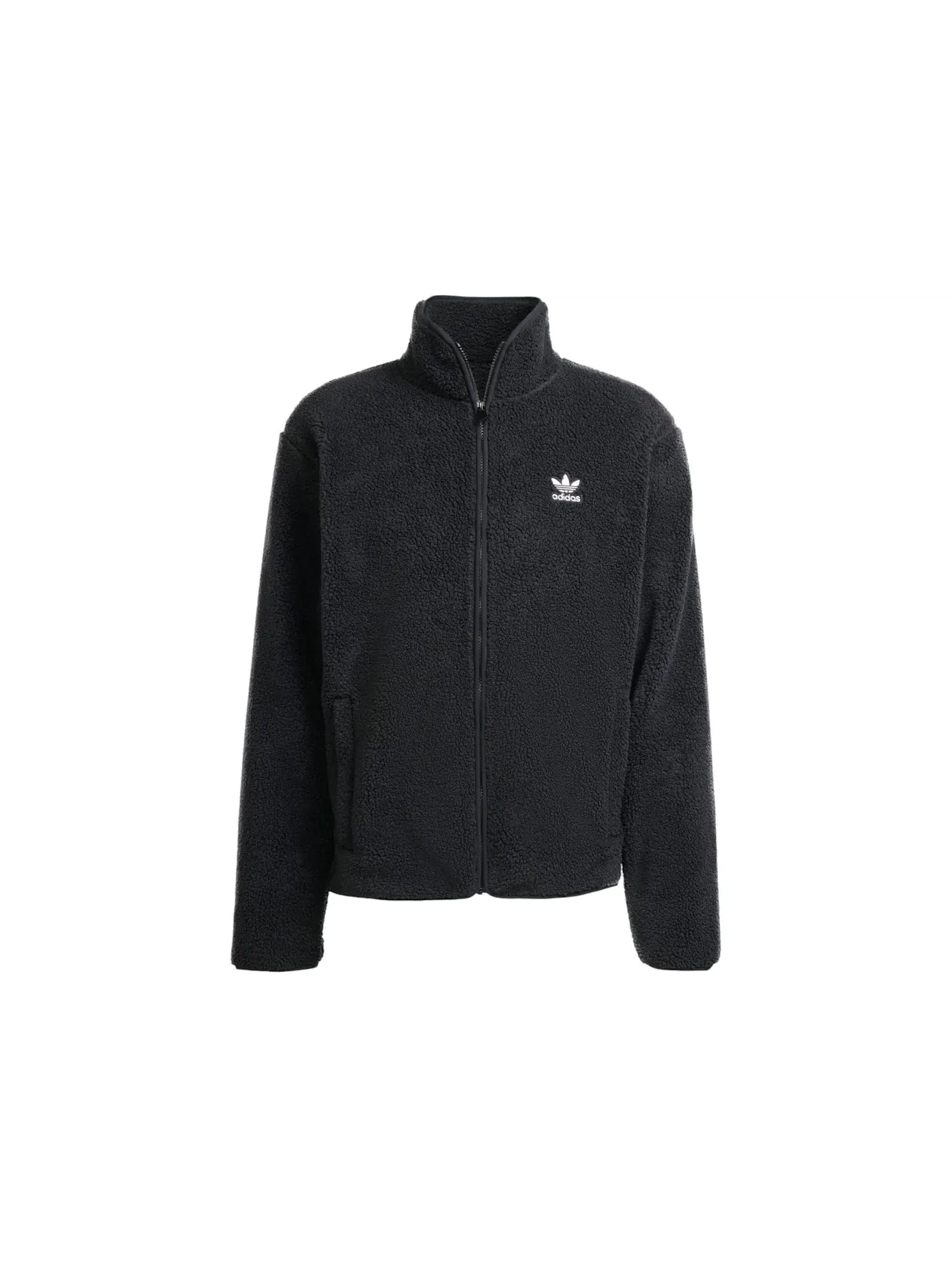 Мужская худи из флиса Fleece Adidas — изображение 1 из 1, черный
