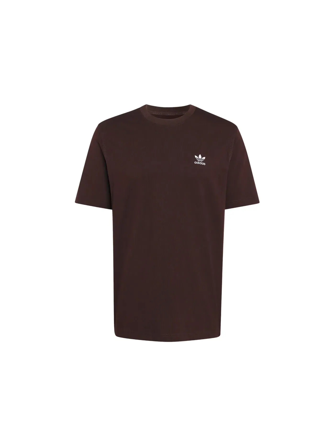 Мужская футболка с коротким рукавом Trefoil Essentials Adidas, Aurora Coffee — изображение 1 из 1