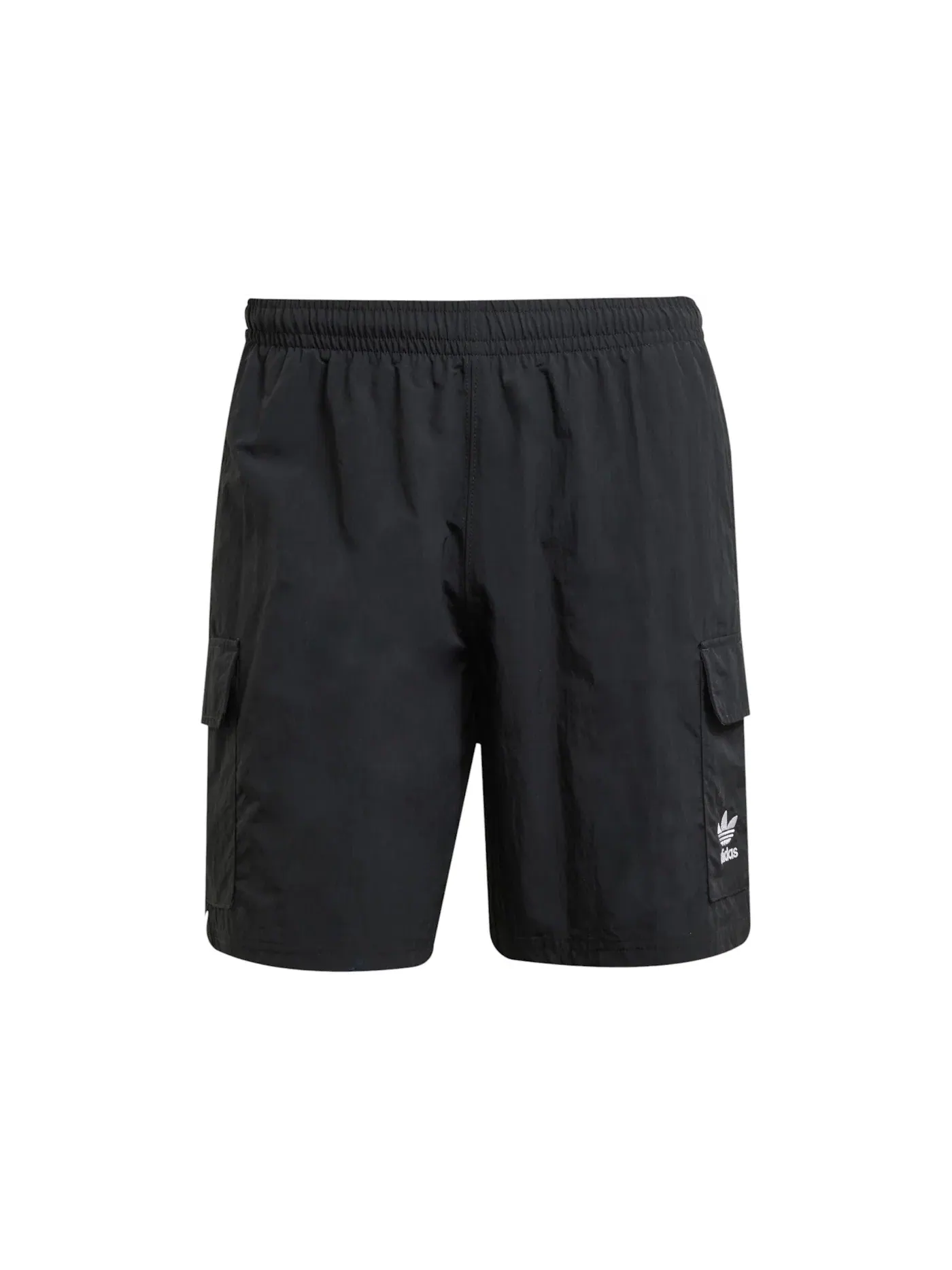 Мужские шорты с принтом Trefoil Essentials Woven Cargo Adidas — изображение 1 из 1, черный