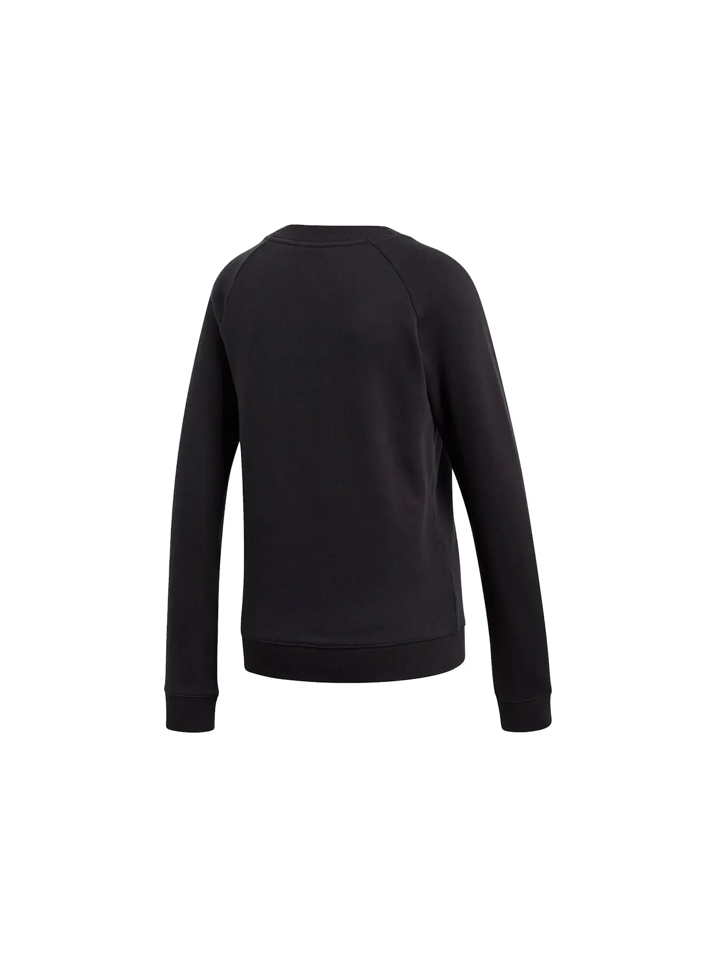 Женский свитшот с длинным рукавом Adidas Trifoil Crewneck — изображение 2 из 2, черный/белый